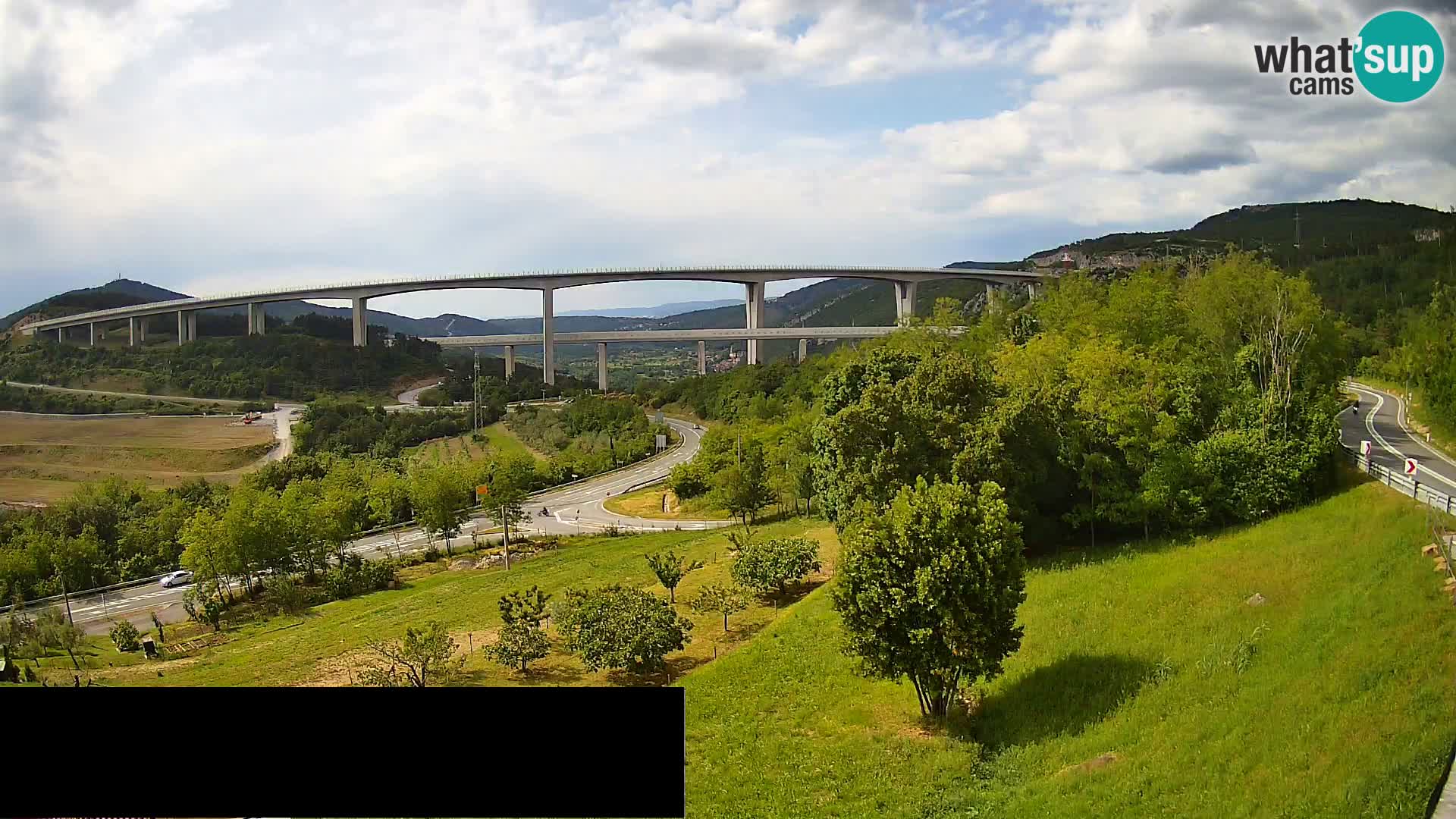 Live cam Črni Kal Viaduc – Viki Burger