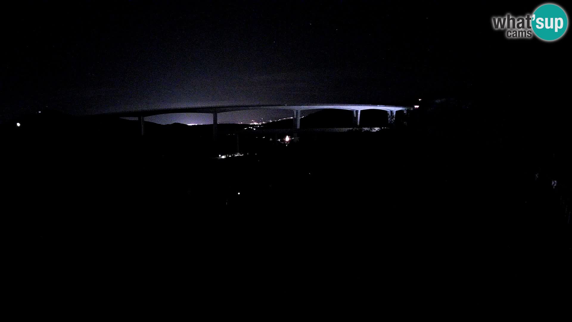 Kamera v živo Črni Kal Viadukt – pogled z Viki Burgerja