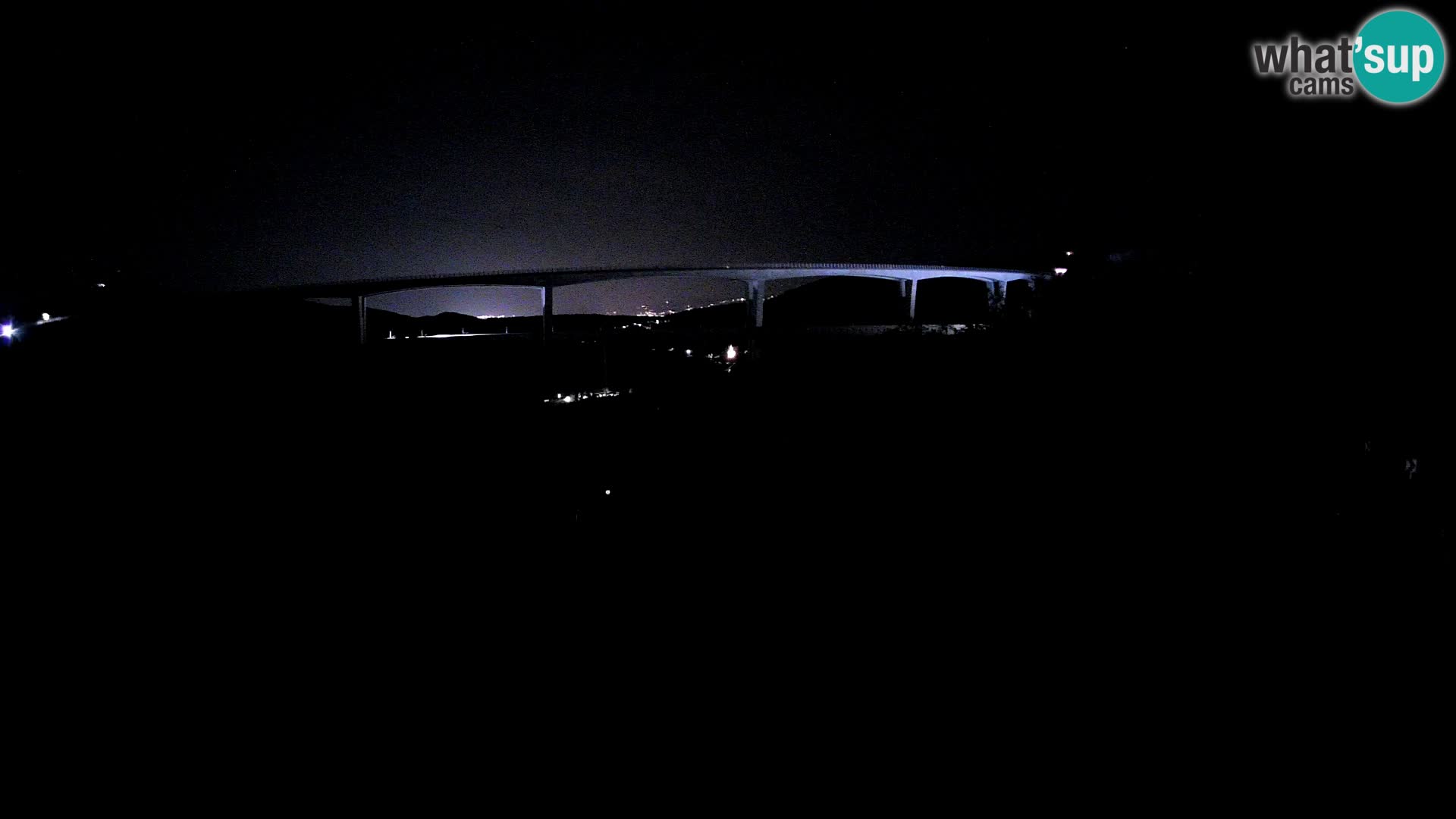 Livecam  Črni Kal Viadotto – panorama dal Viki Burger