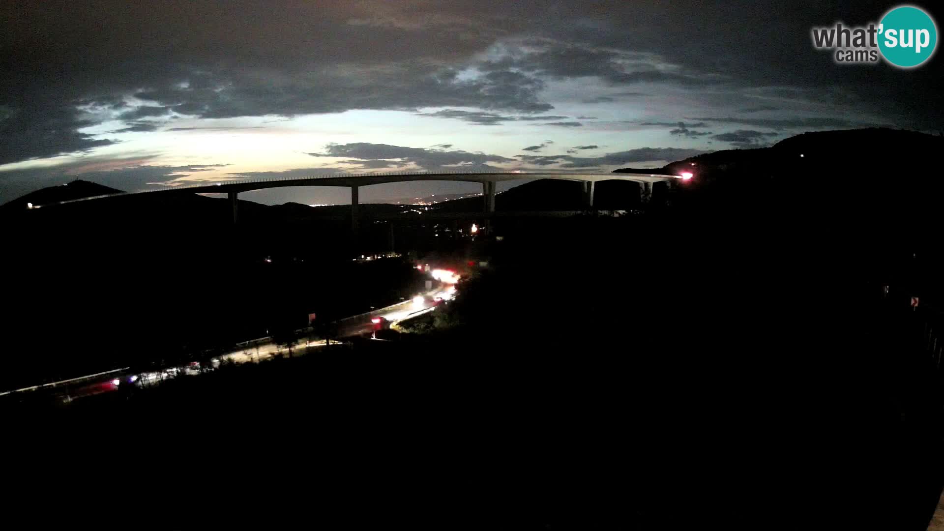 Camera en vivo Črni Kal Viaducto – Viki Burger