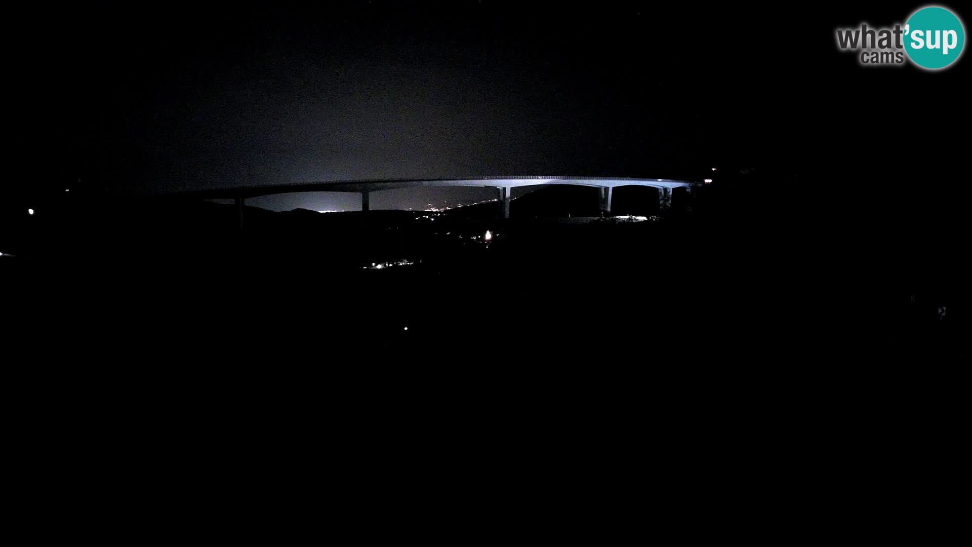 Webcam Črni Kal Viaduct – view from Viki Burger