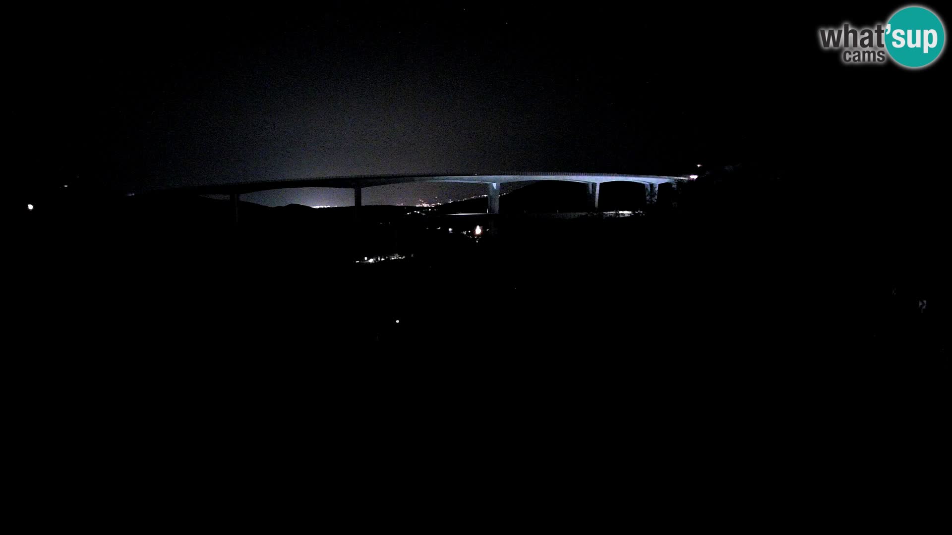 Webcam Črni Kal Viaduct – view from Viki Burger