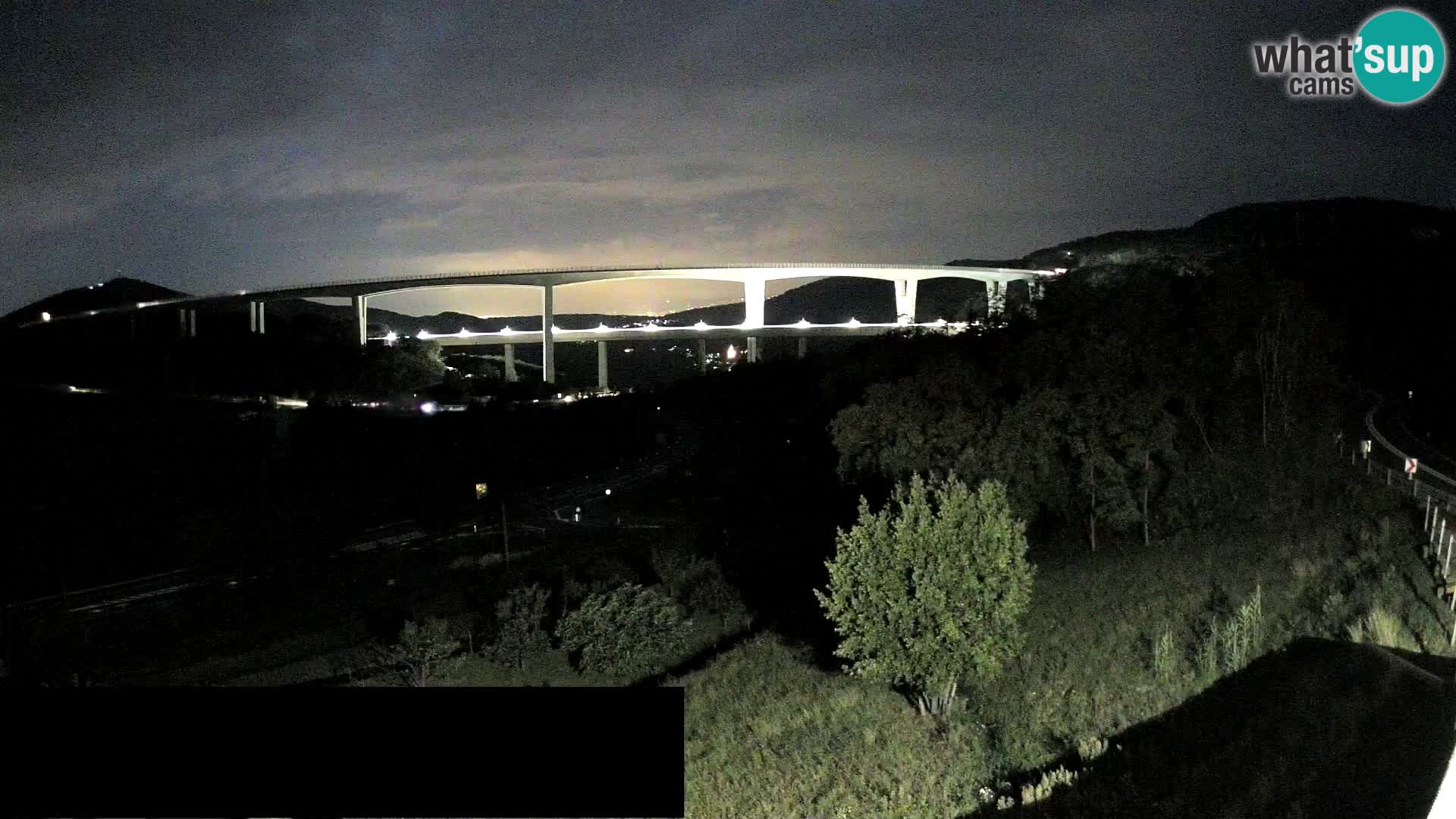 Camera en vivo Črni Kal Viaducto – Viki Burger