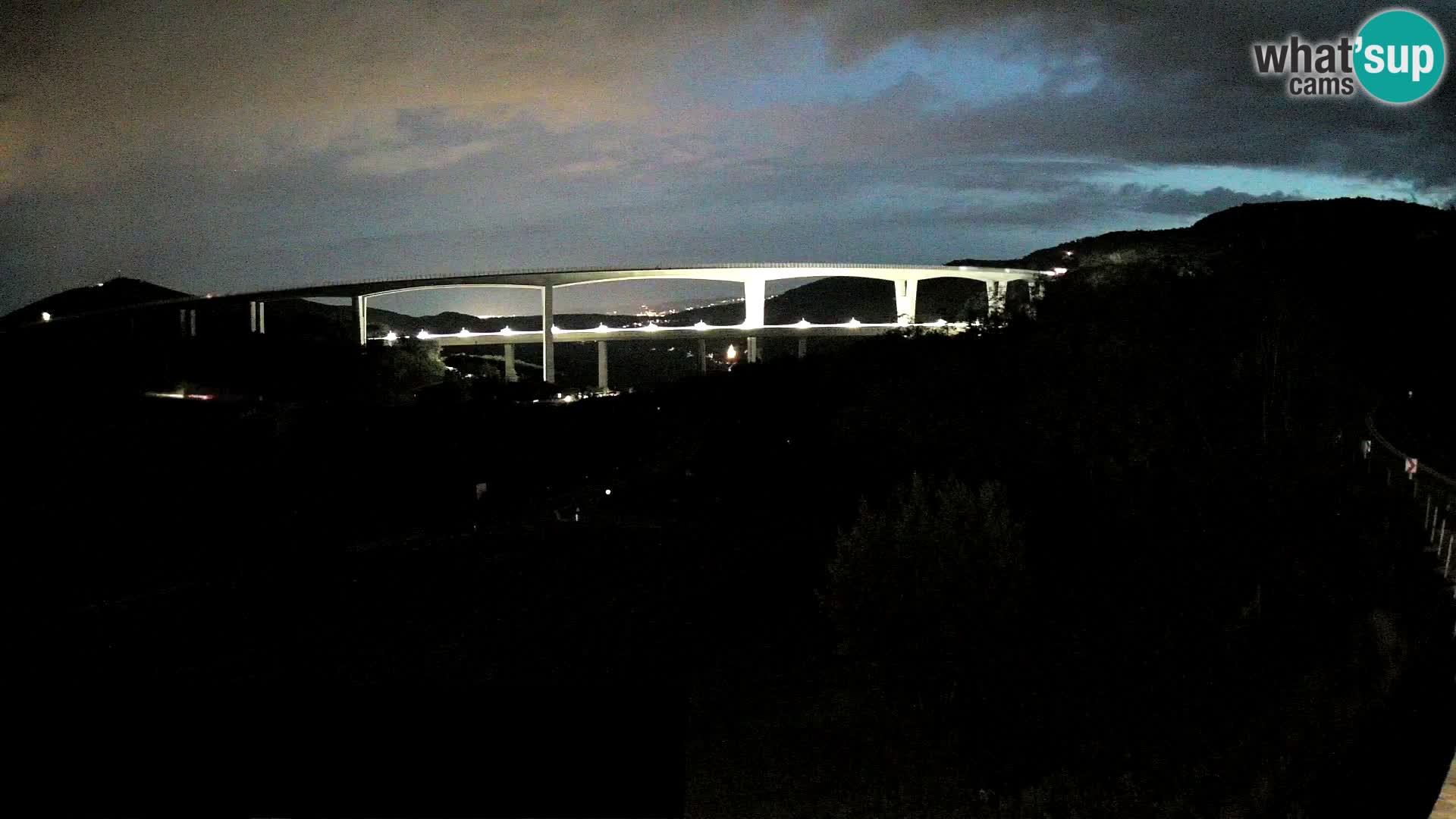 Camera en vivo Črni Kal Viaducto – Viki Burger