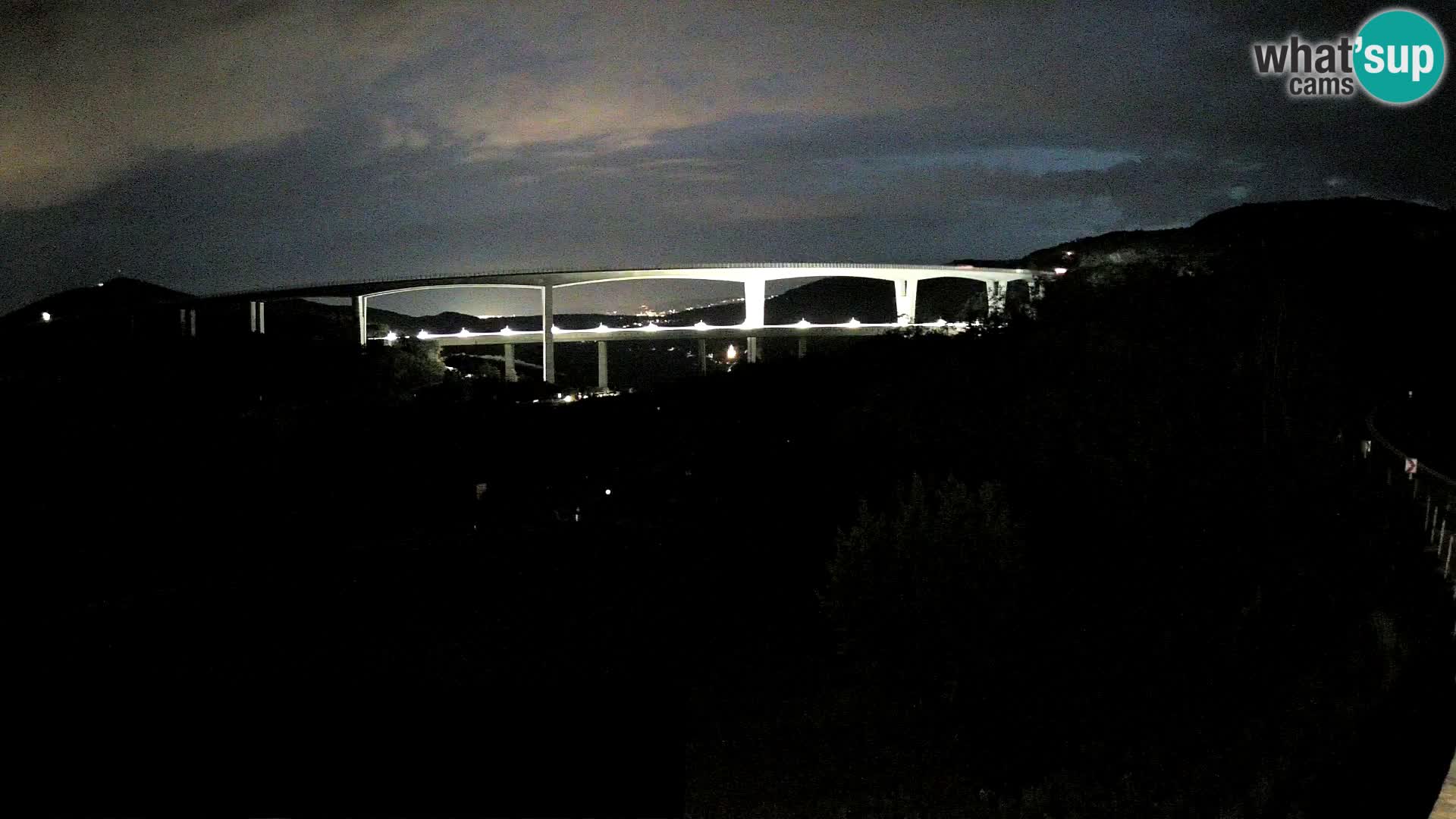 Camera en vivo Črni Kal Viaducto – Viki Burger