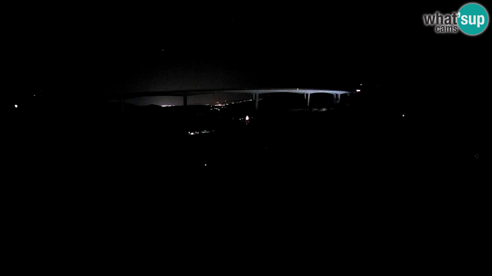 Webcam Črni Kal Viaduct – view from Viki Burger