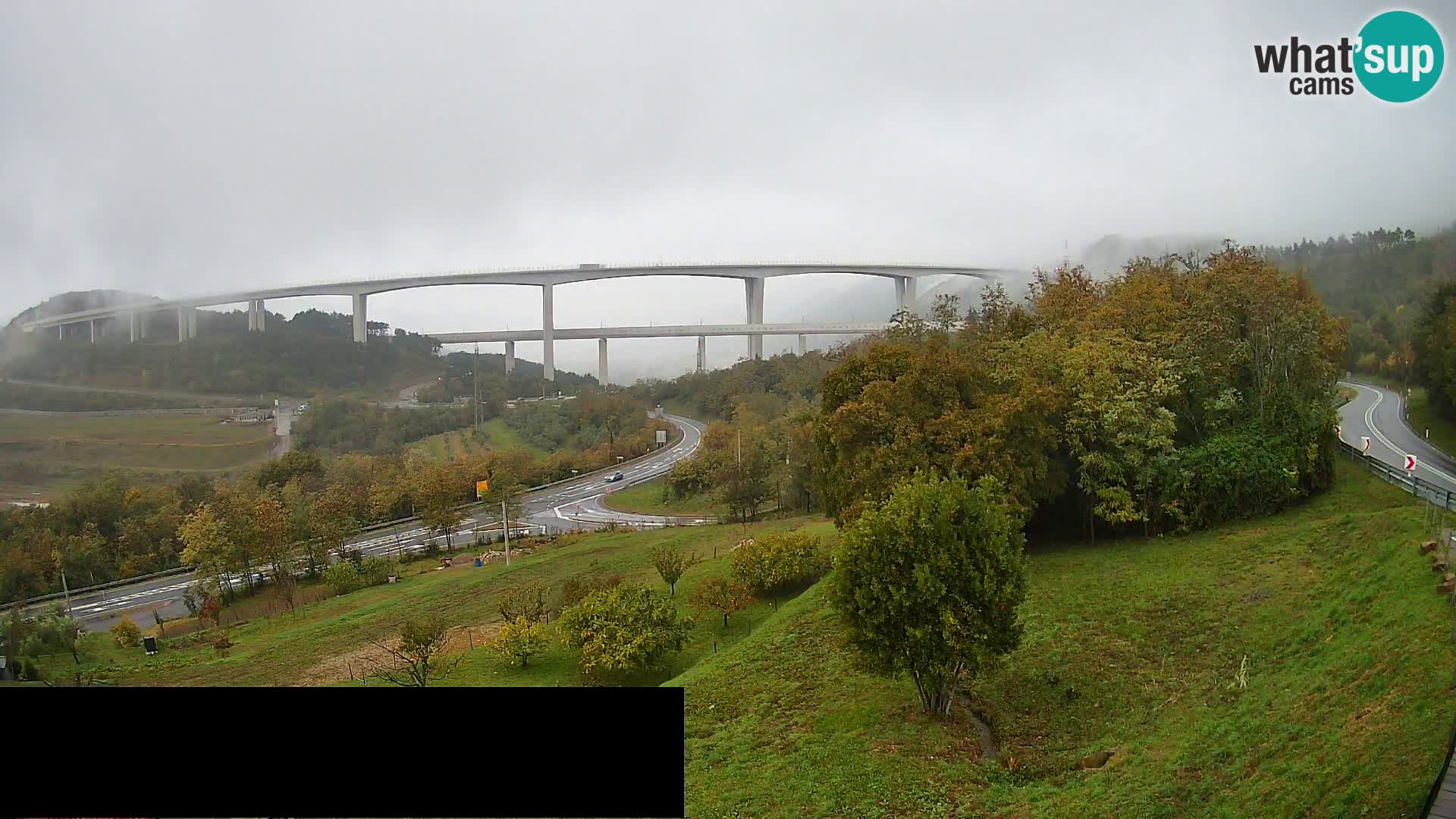 Camera en vivo Črni Kal Viaducto – Viki Burger