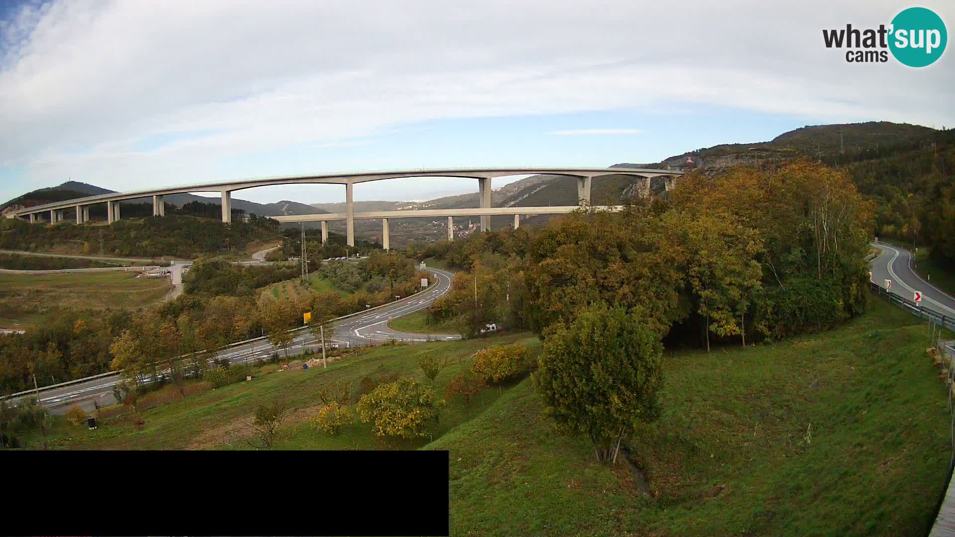 Live cam Črni Kal Viaduc – Viki Burger