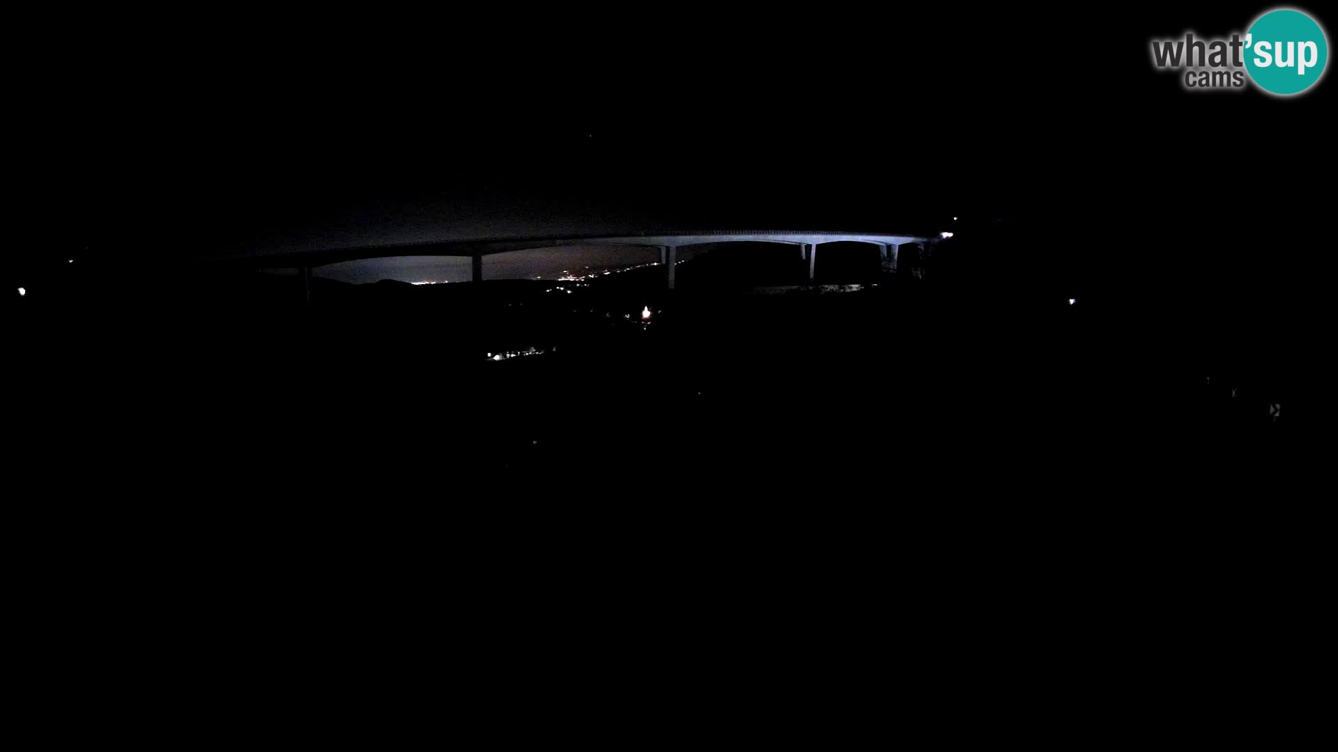 Webcam Črni Kal Viaduct – view from Viki Burger