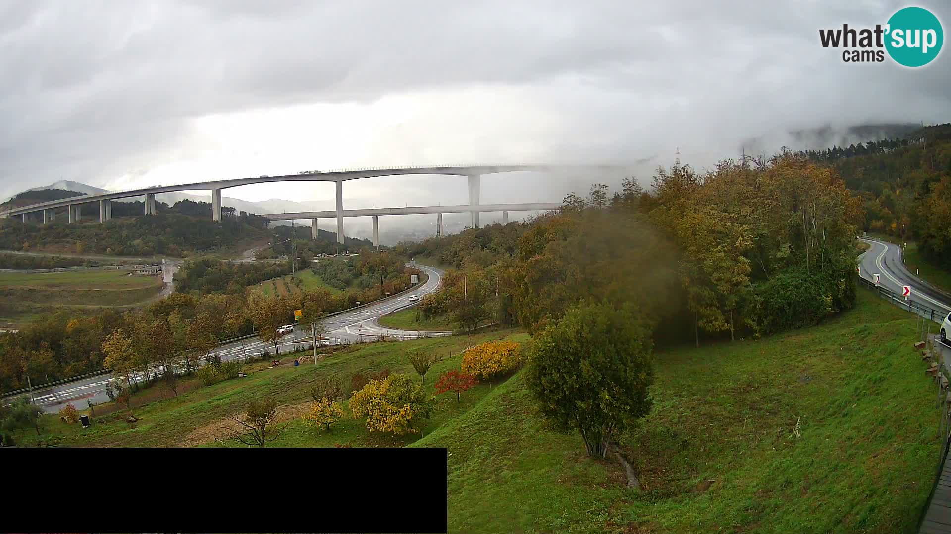 Live cam Črni Kal Viaduc – Viki Burger