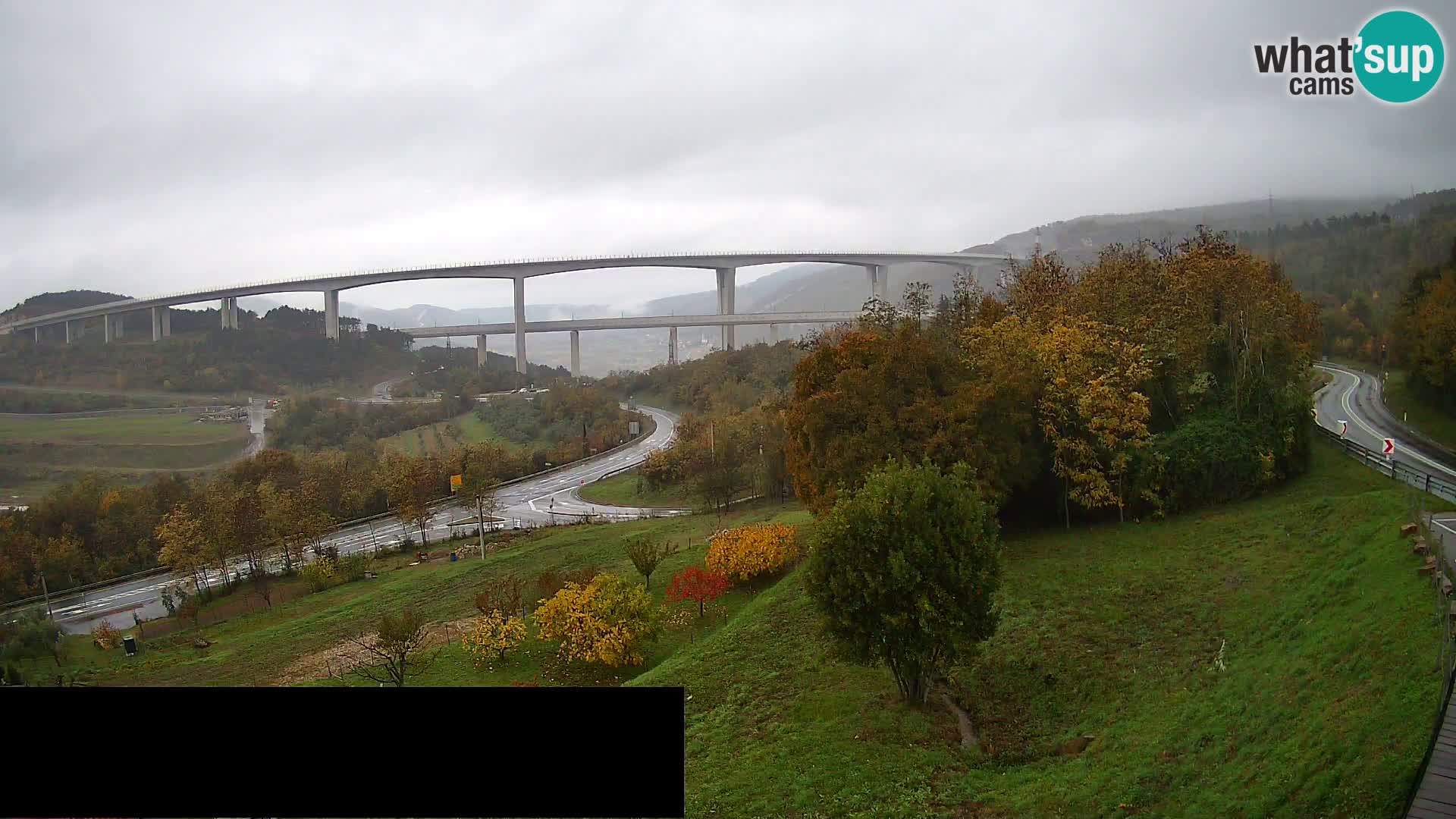 Live cam Črni Kal Viaduc – Viki Burger