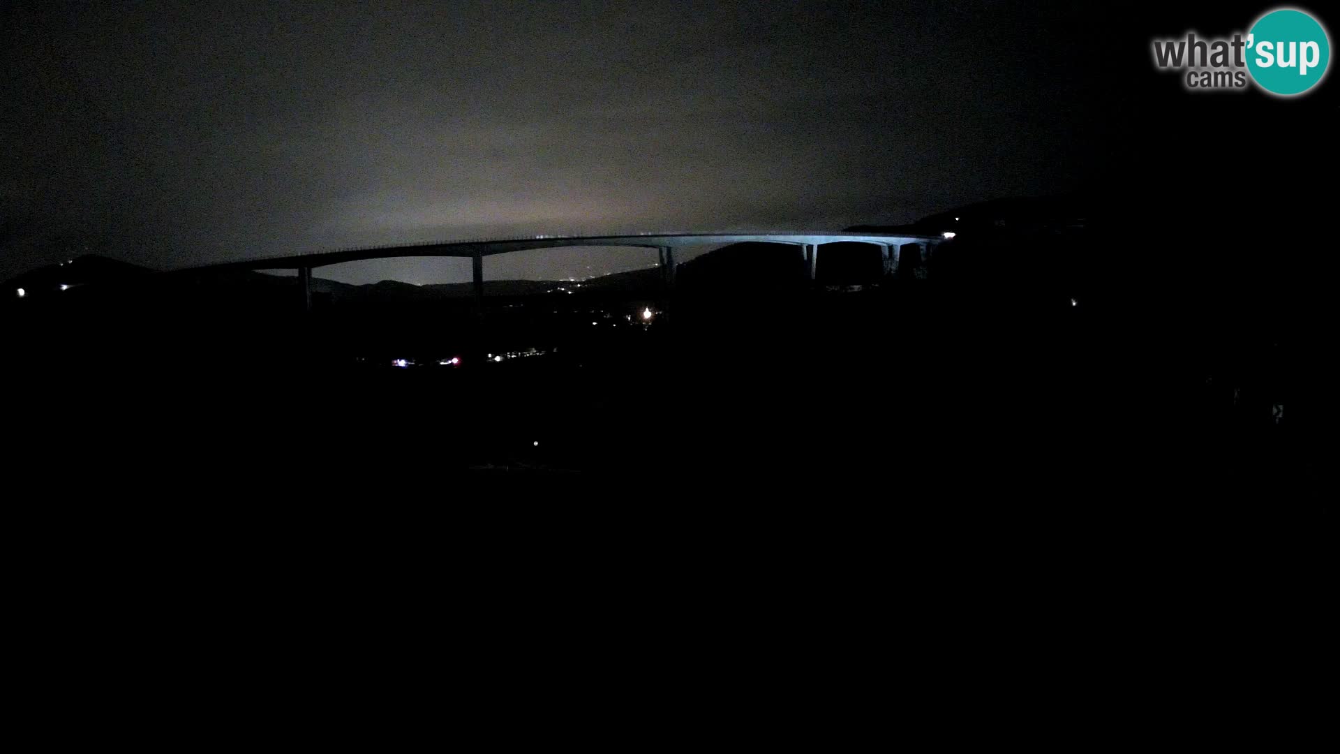 Livecam  Črni Kal Viadotto – panorama dal Viki Burger