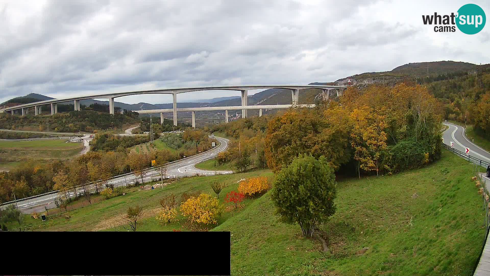 Live cam Črni Kal Viaduc – Viki Burger