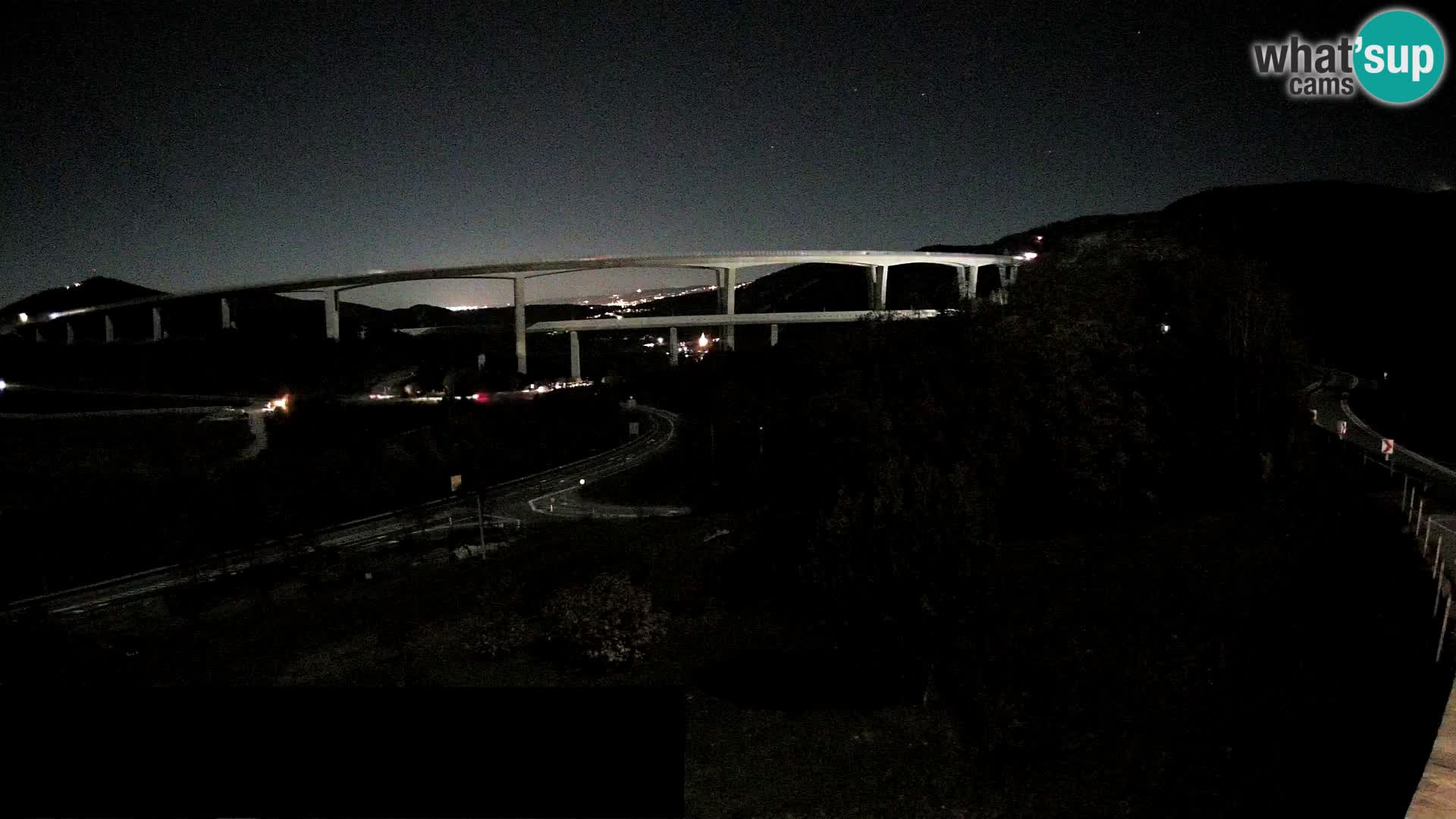 Webcam Črni Kal Viadukt – Viki Burger