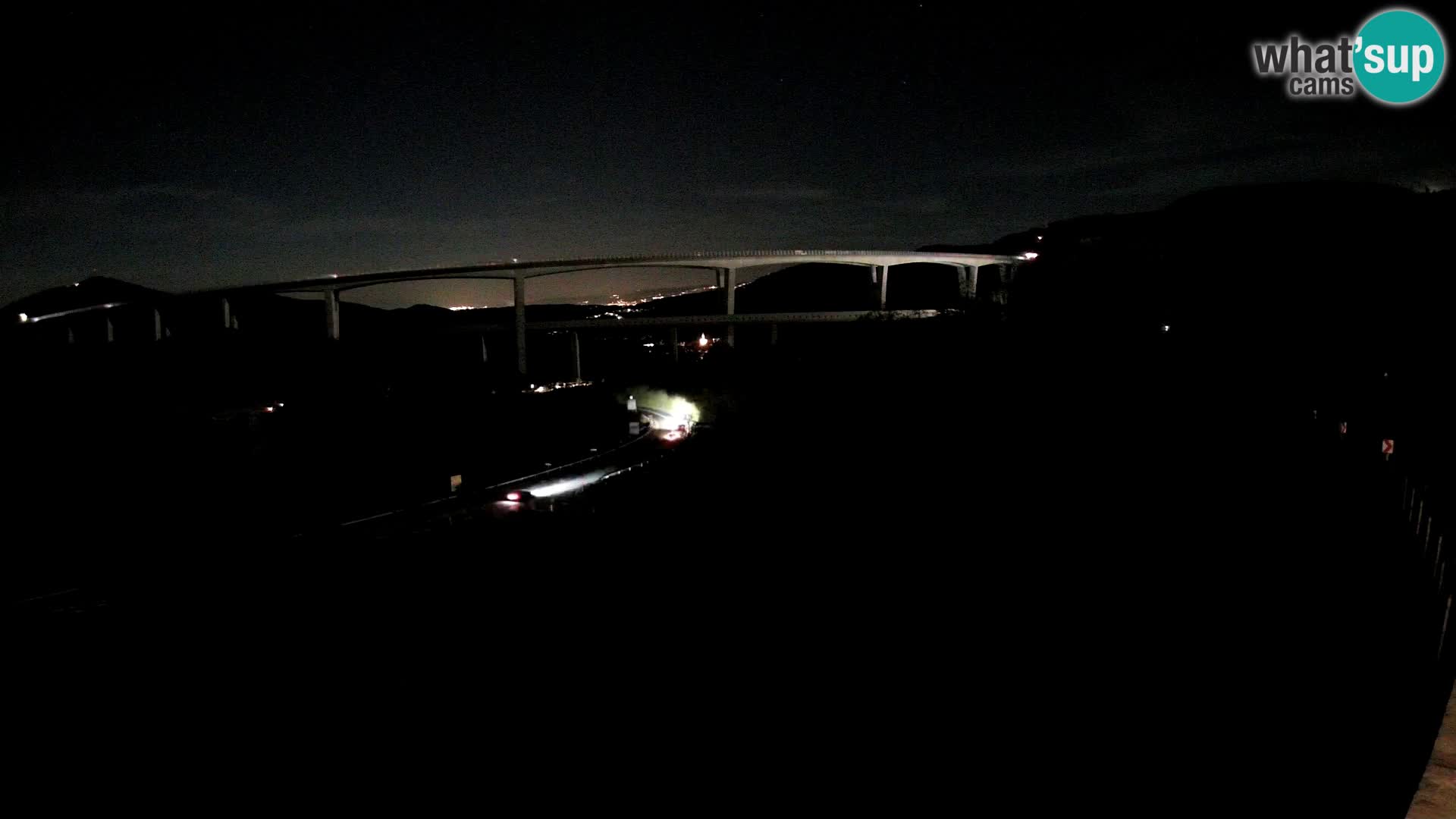 Web kamera Črni Kal Viadukt – pogled sa Viki Burgerja