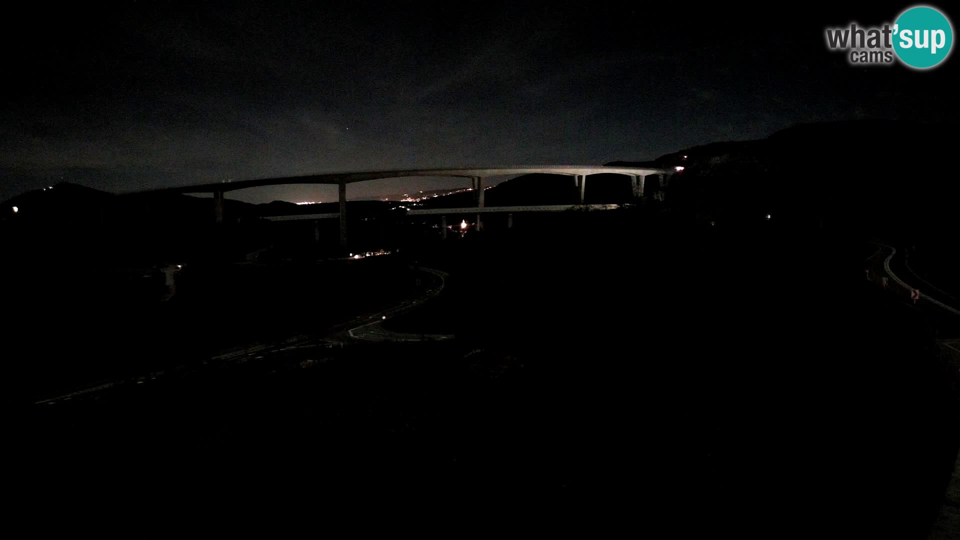 Web kamera Črni Kal Viadukt – pogled sa Viki Burgerja