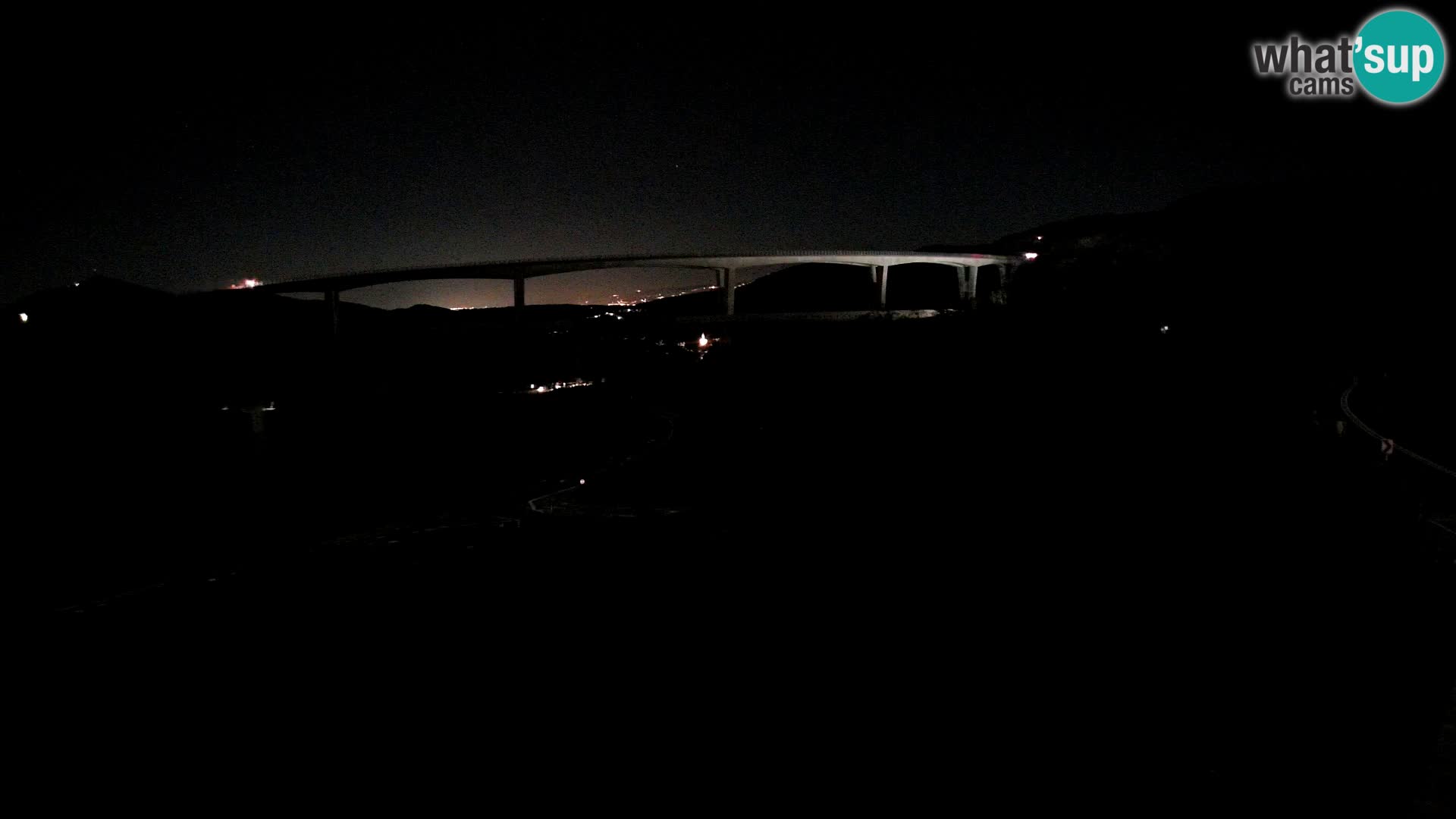 Web kamera Črni Kal Viadukt – pogled sa Viki Burgerja