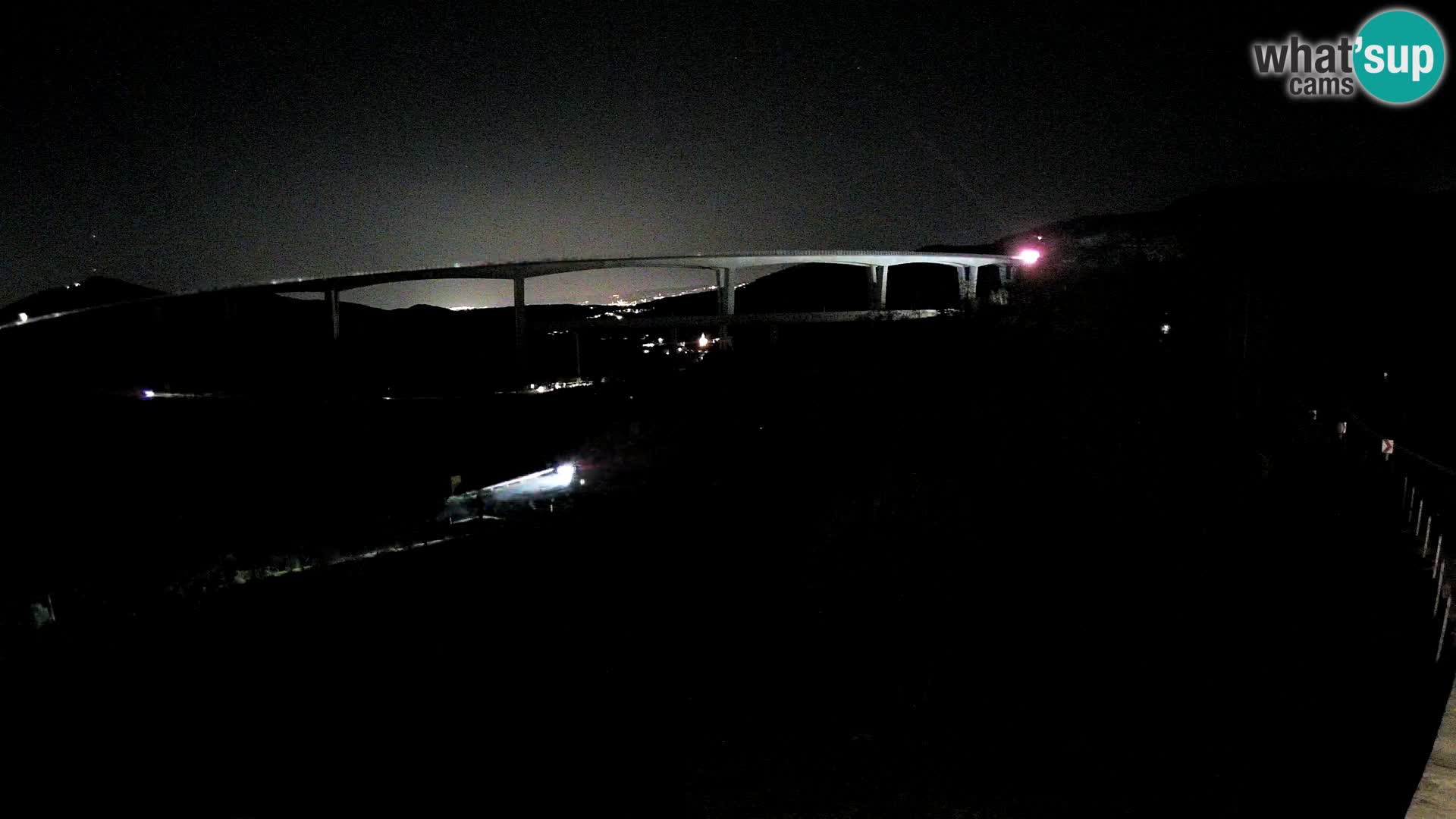 Kamera v živo Črni Kal Viadukt – pogled z Viki Burgerja