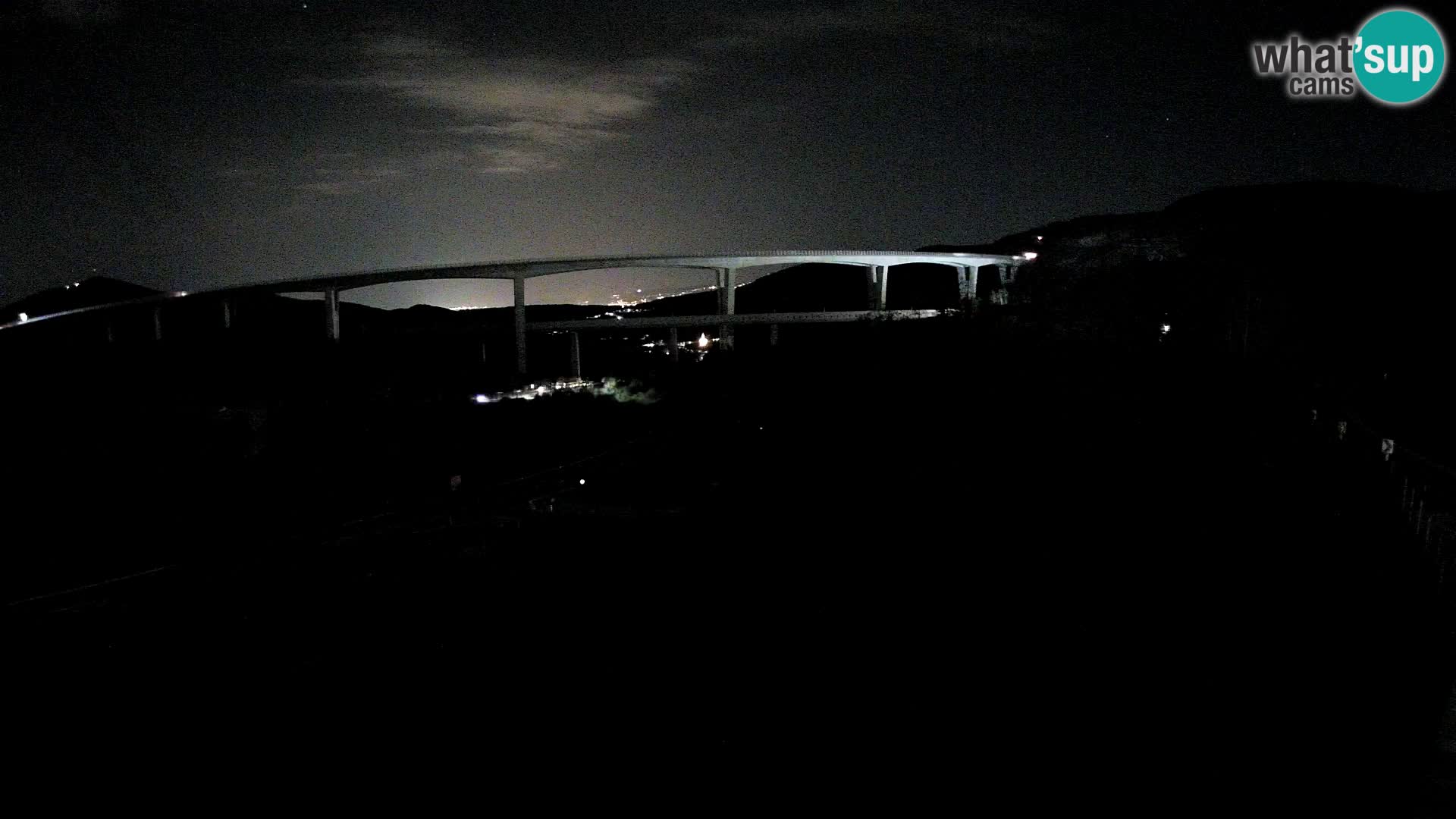 Web kamera Črni Kal Viadukt – pogled sa Viki Burgerja