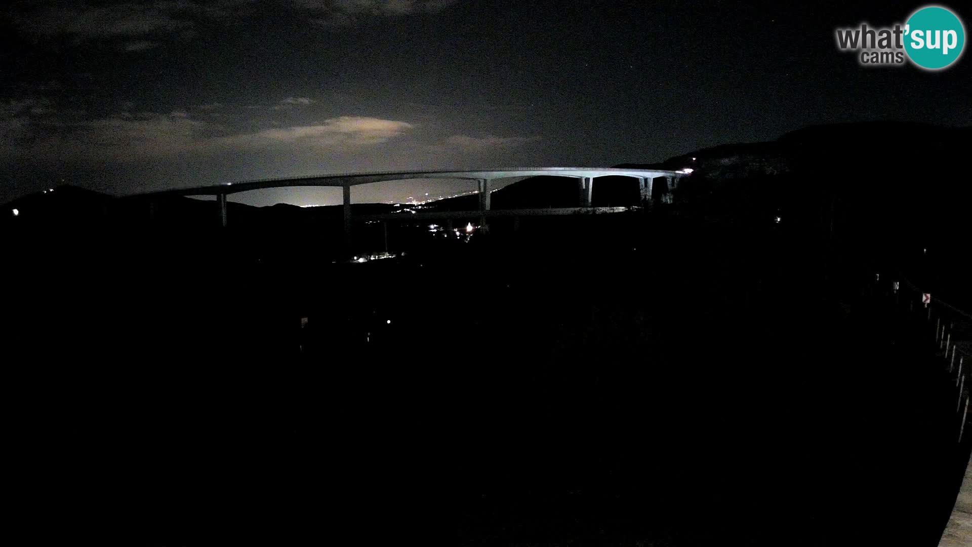 Web kamera Črni Kal Viadukt – pogled sa Viki Burgerja