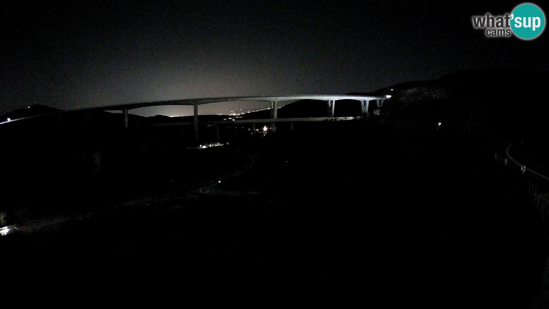 Web kamera Črni Kal Viadukt – pogled sa Viki Burgerja