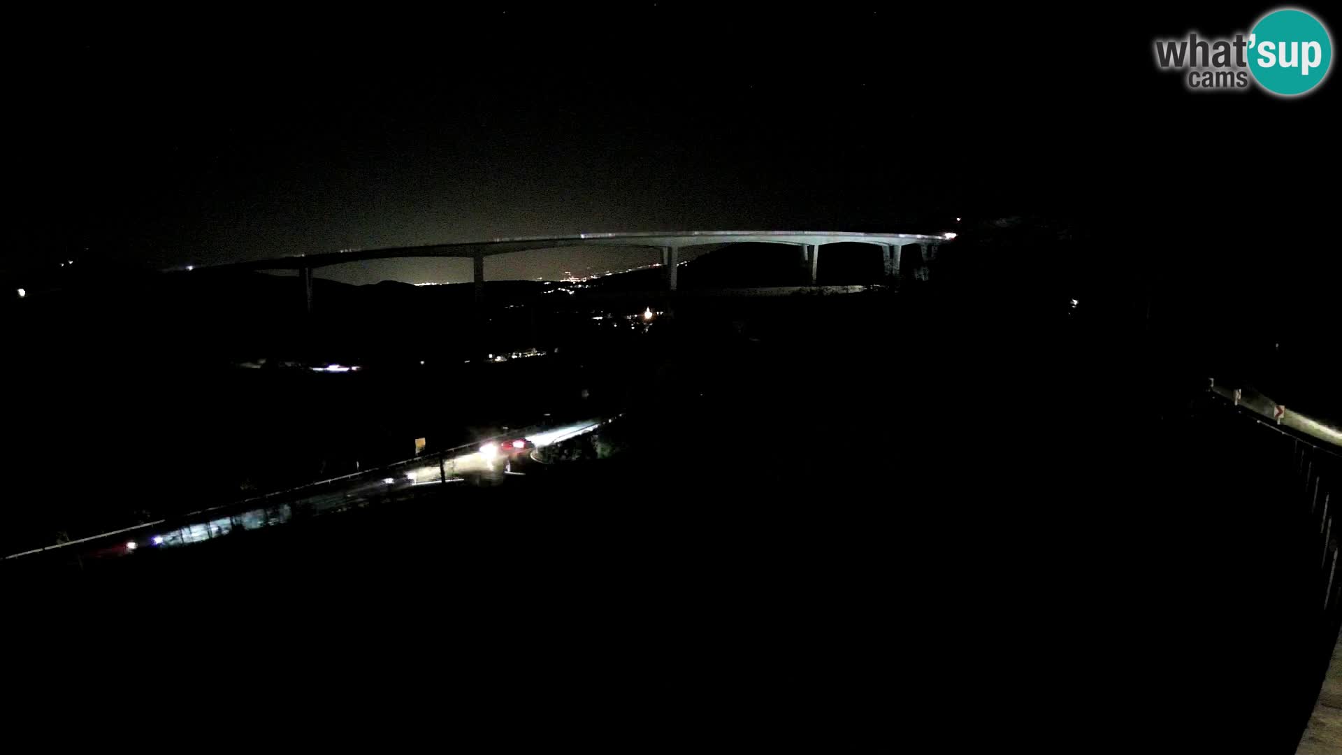 Web kamera Črni Kal Viadukt – pogled sa Viki Burgerja