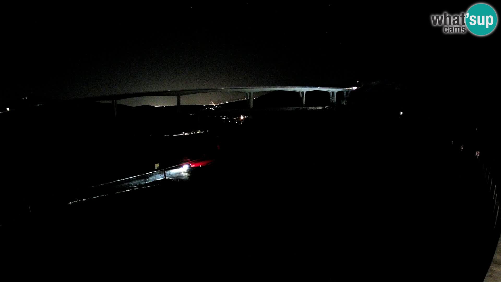 Web kamera Črni Kal Viadukt – pogled sa Viki Burgerja