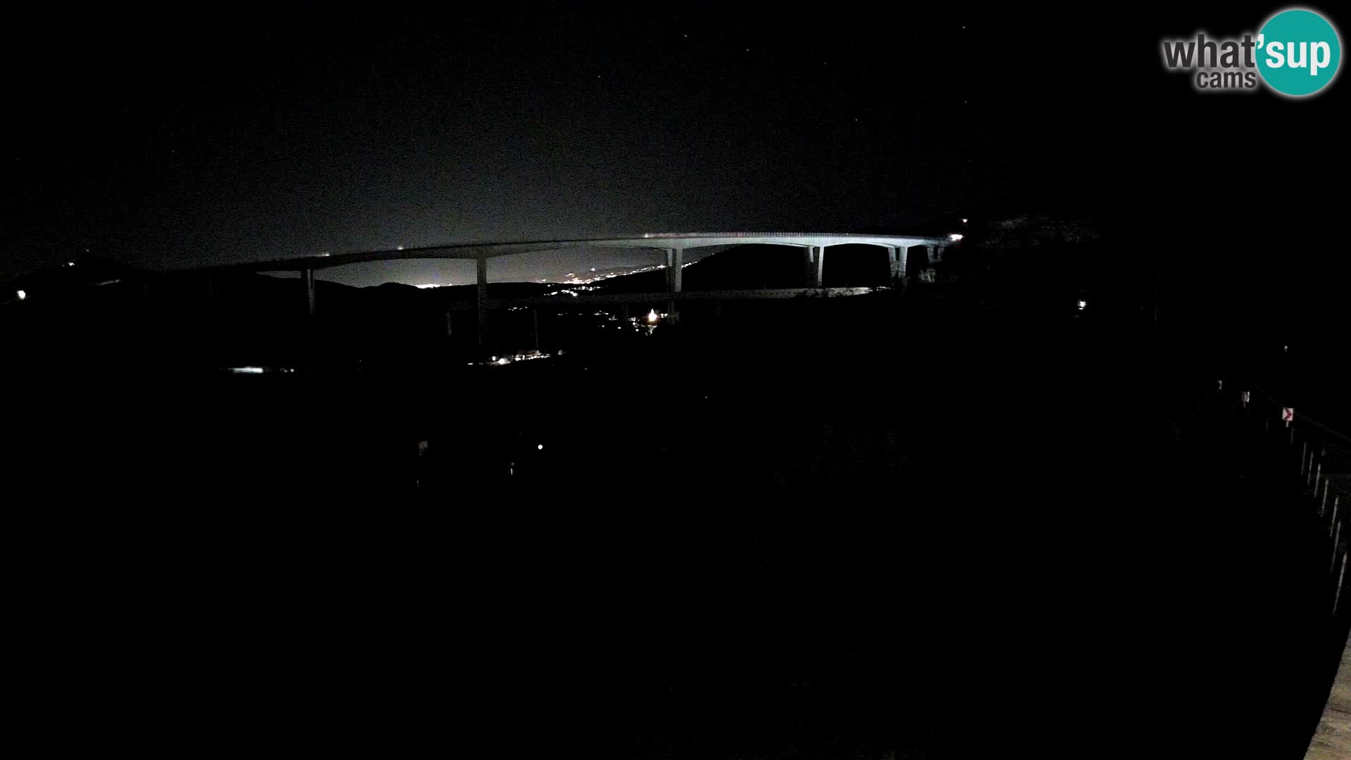 Web kamera Črni Kal Viadukt – pogled sa Viki Burgerja