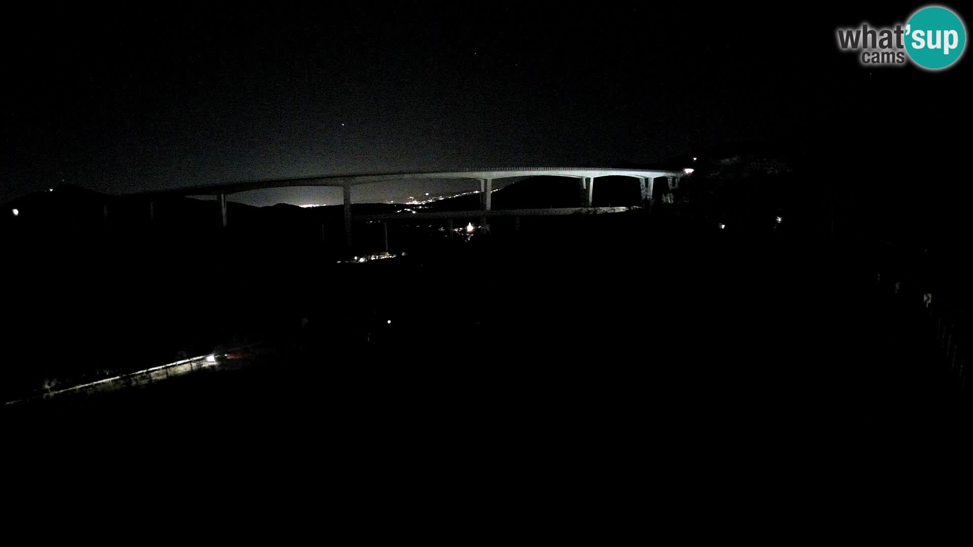 Web kamera Črni Kal Viadukt – pogled sa Viki Burgerja