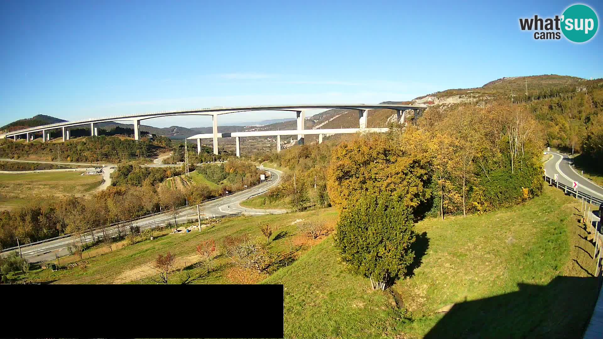 Live cam Črni Kal Viaduc – Viki Burger