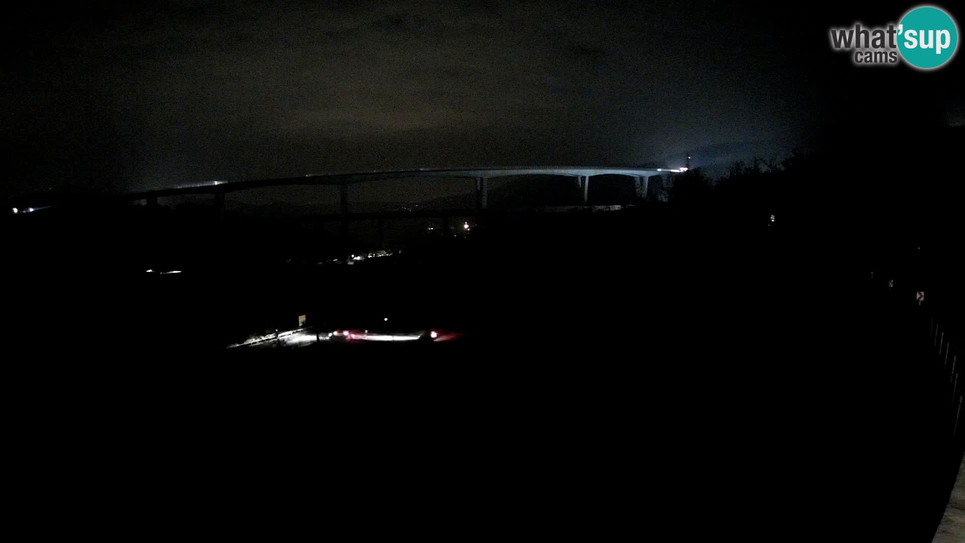 Kamera v živo Črni Kal Viadukt – pogled z Viki Burgerja