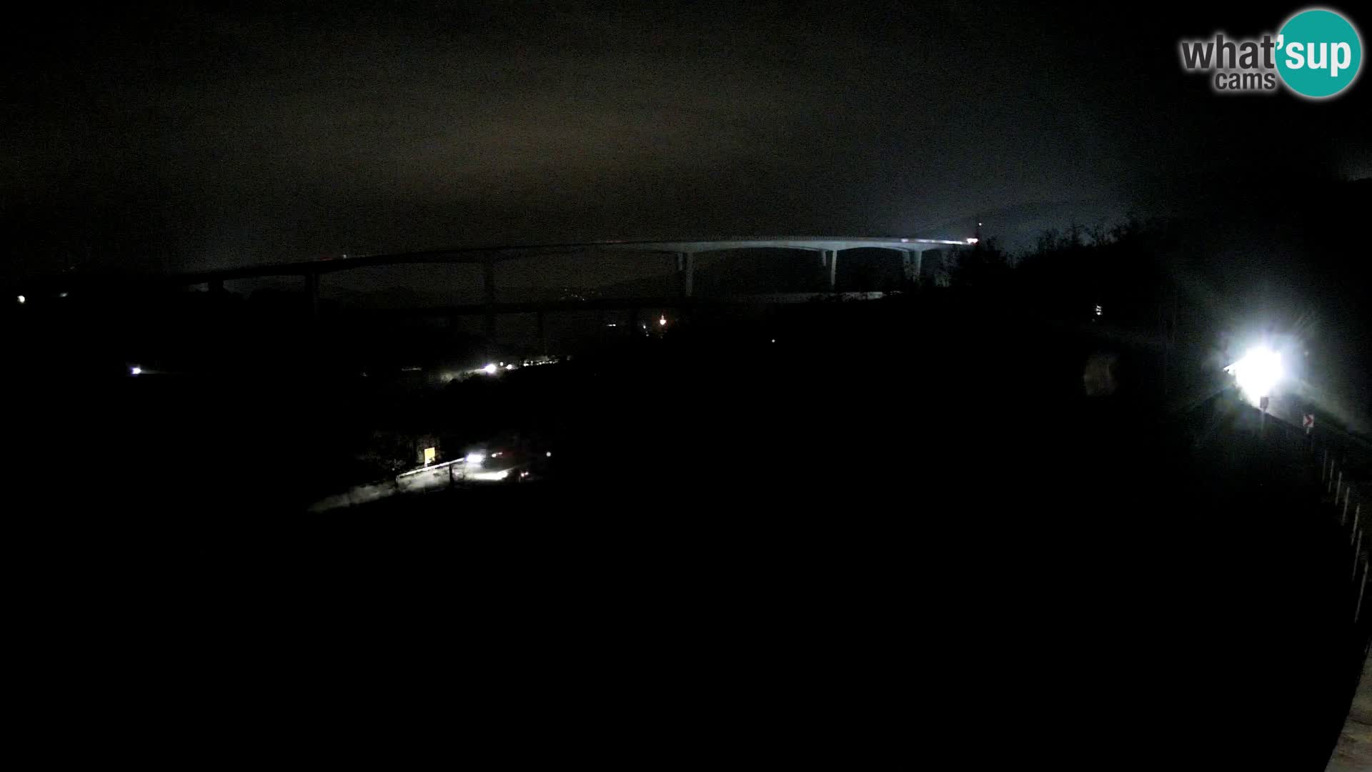 Web kamera Črni Kal Viadukt – pogled sa Viki Burgerja