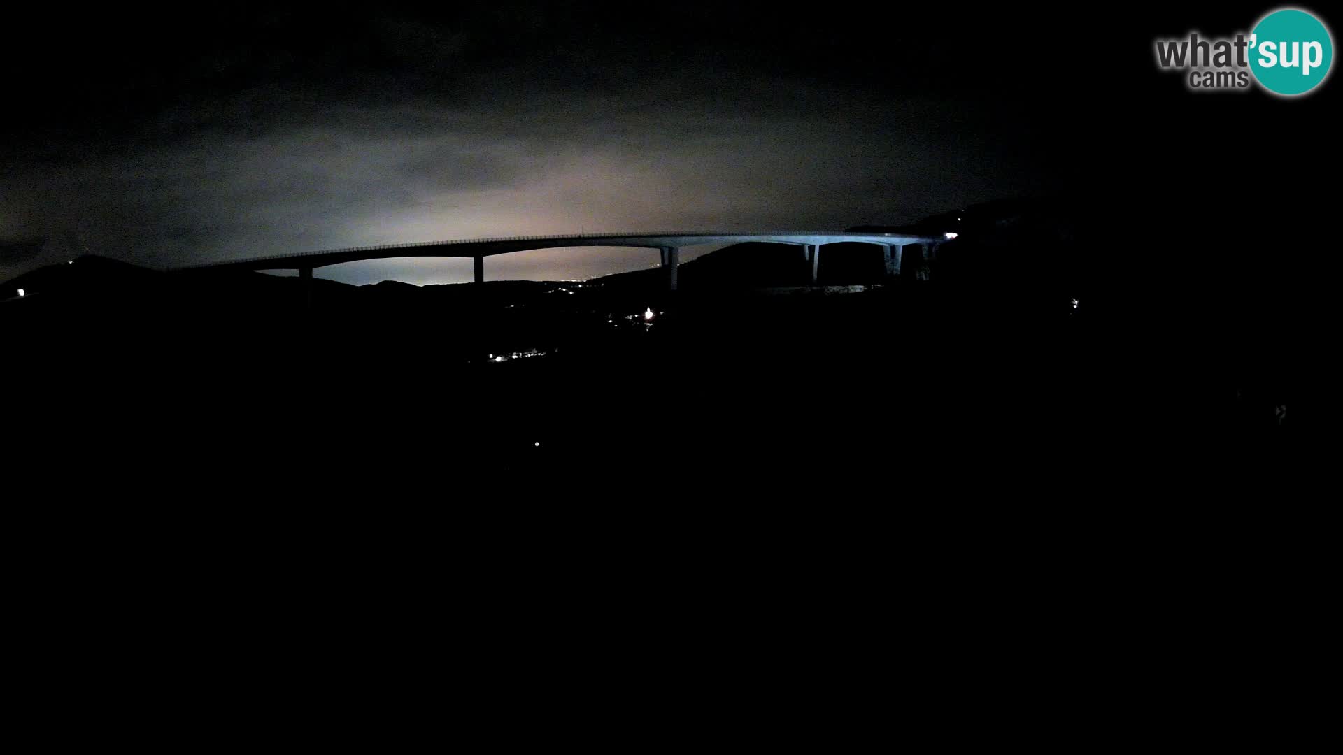 Livecam  Črni Kal Viadotto – panorama dal Viki Burger