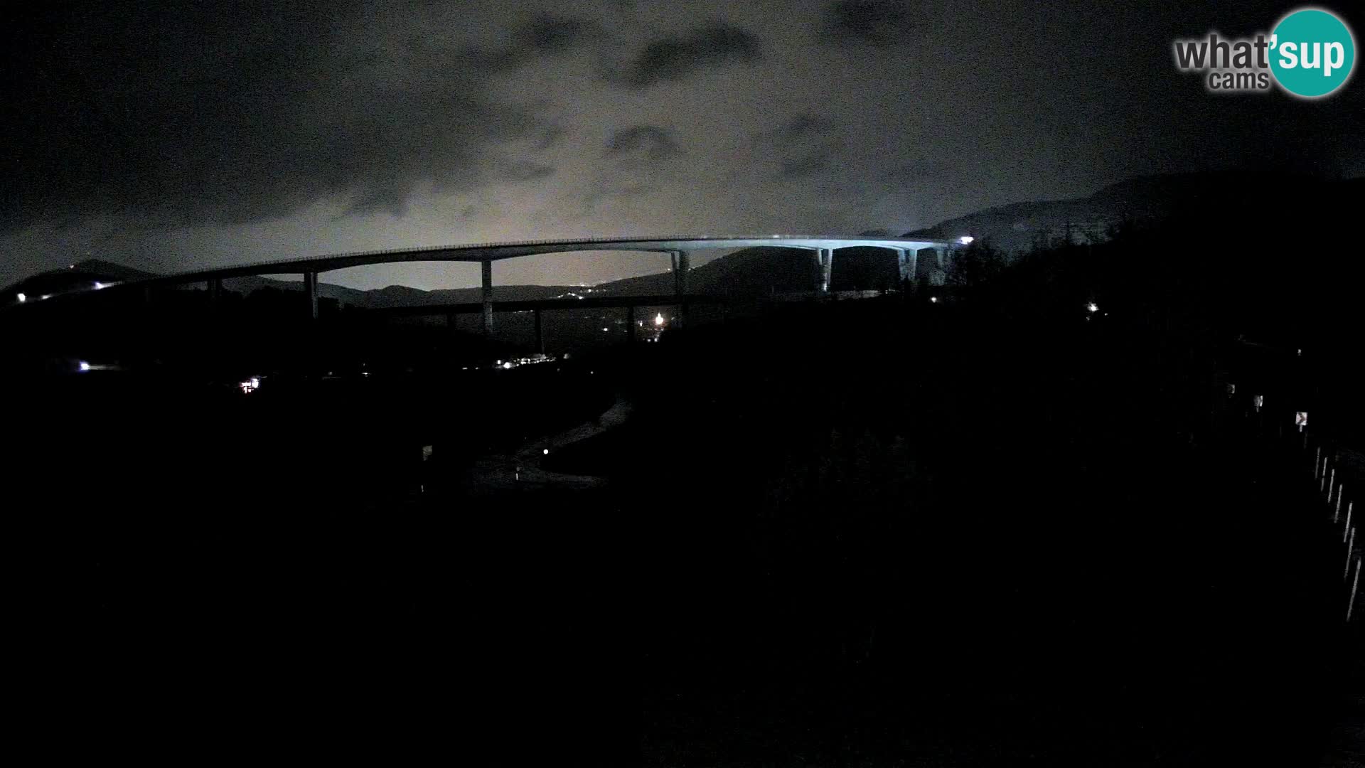 Kamera v živo Črni Kal Viadukt – pogled z Viki Burgerja