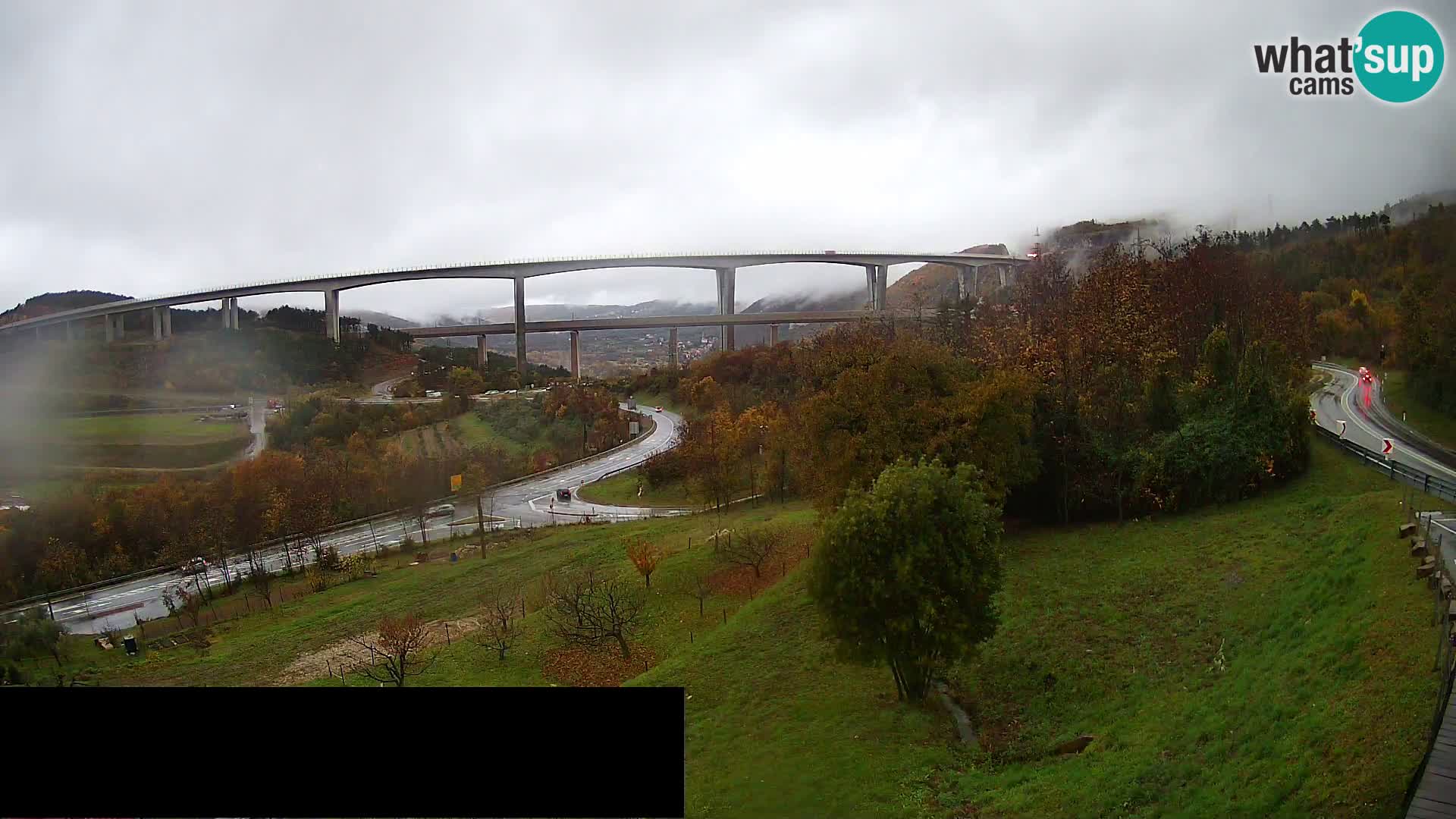 Camera en vivo Črni Kal Viaducto – Viki Burger