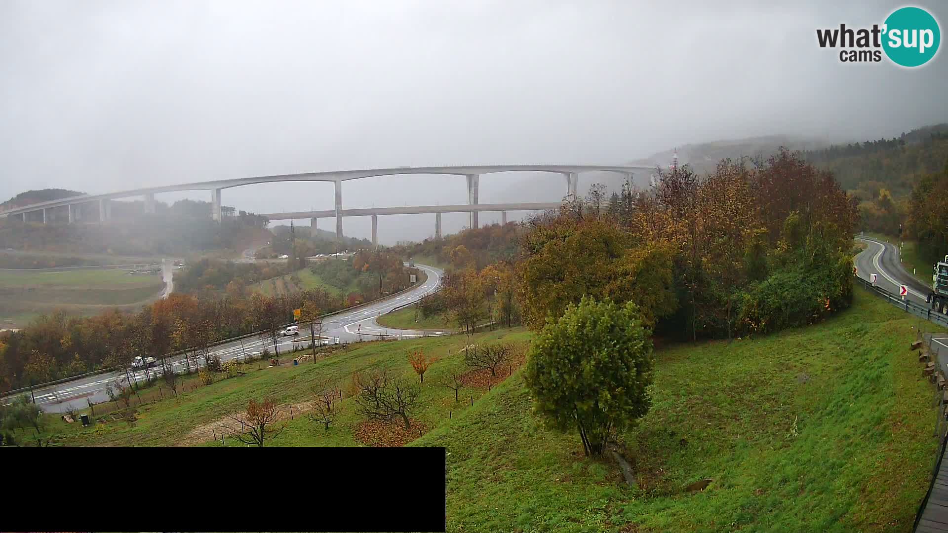 Webcam Črni Kal Viadukt – Viki Burger