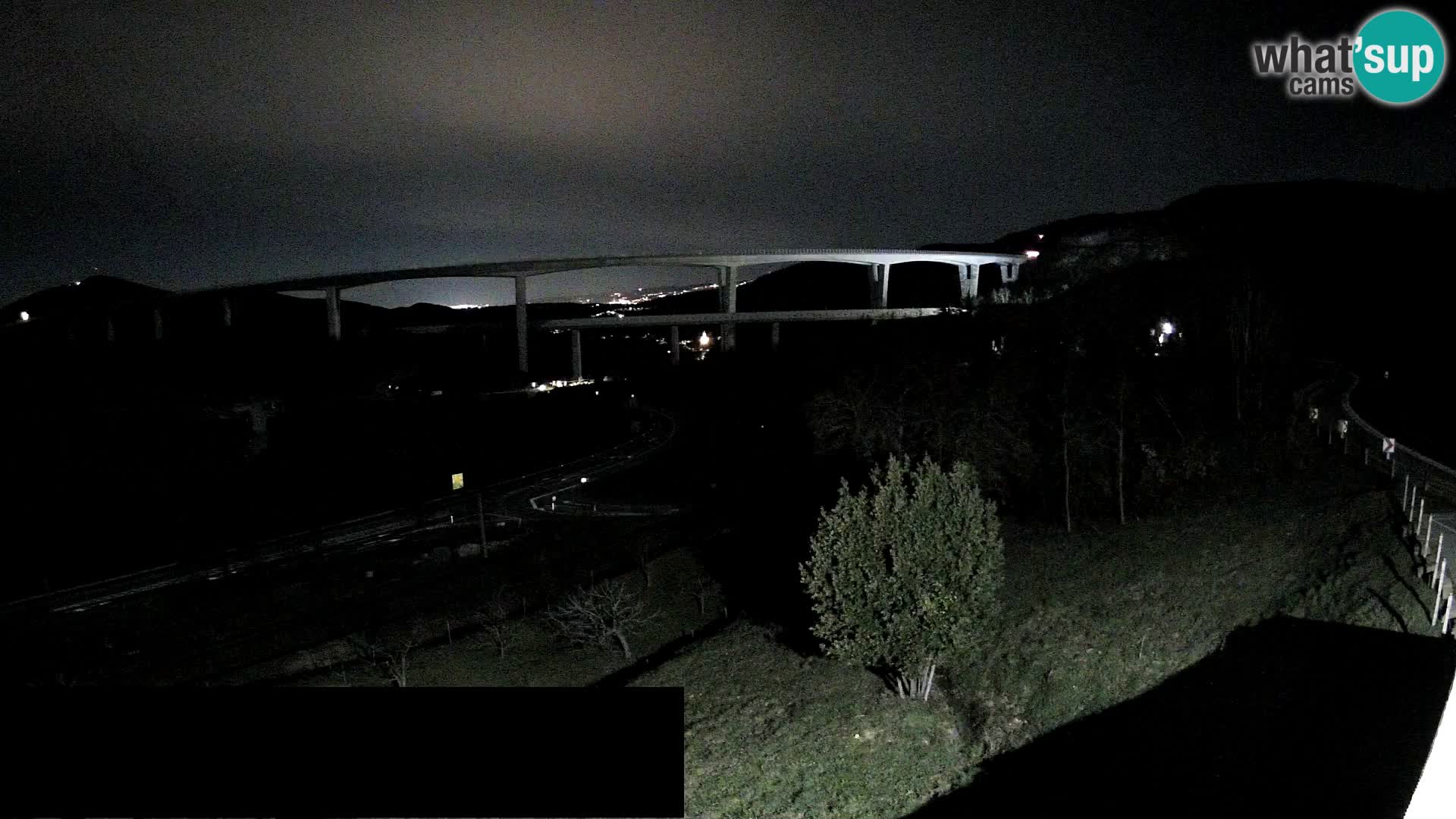 Webcam Črni Kal Viadukt – Viki Burger