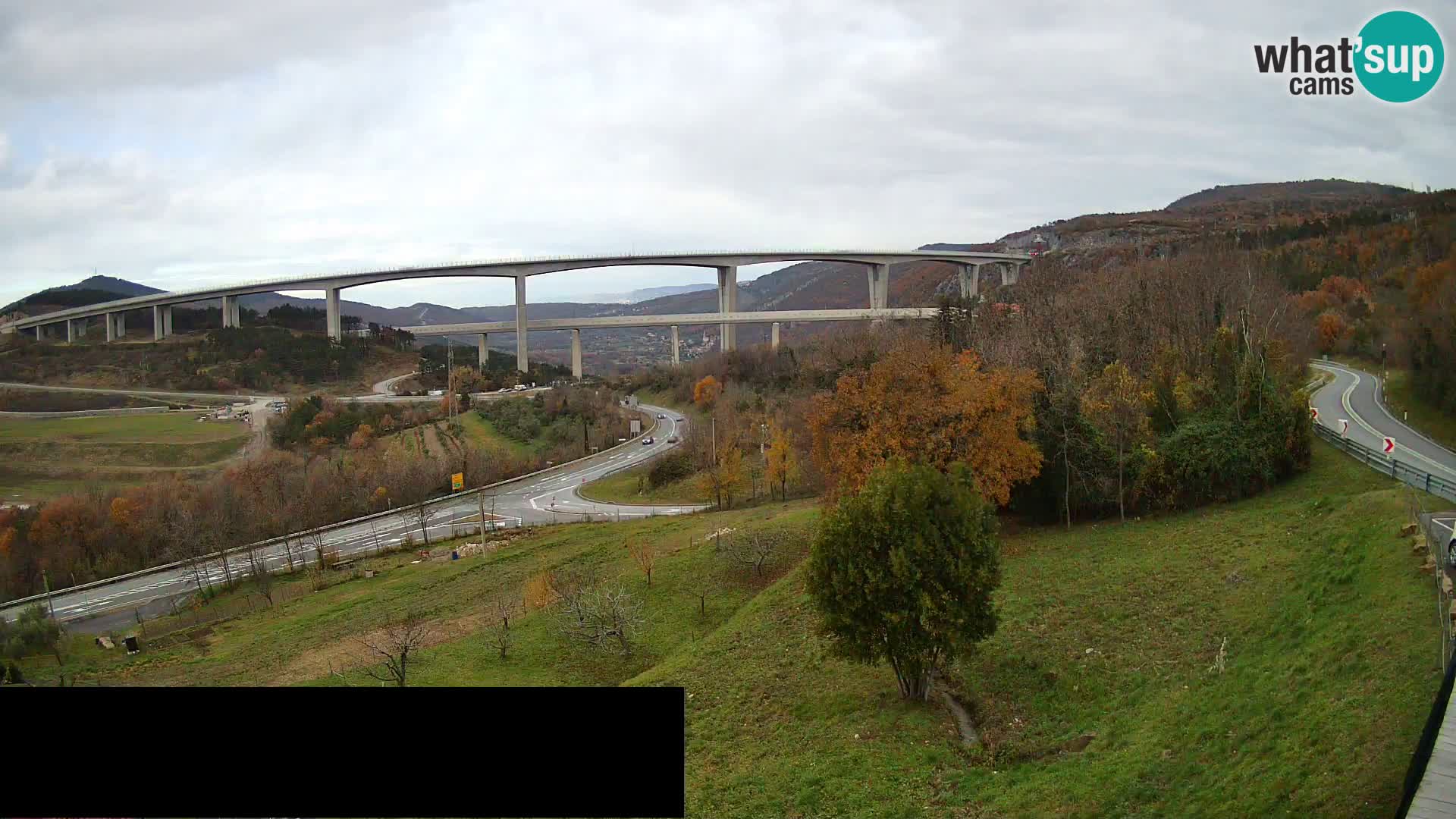 Live cam Črni Kal Viaduc – Viki Burger