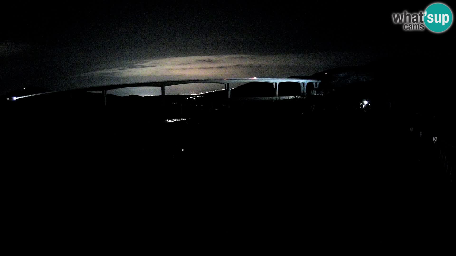 Livecam  Črni Kal Viadotto – panorama dal Viki Burger