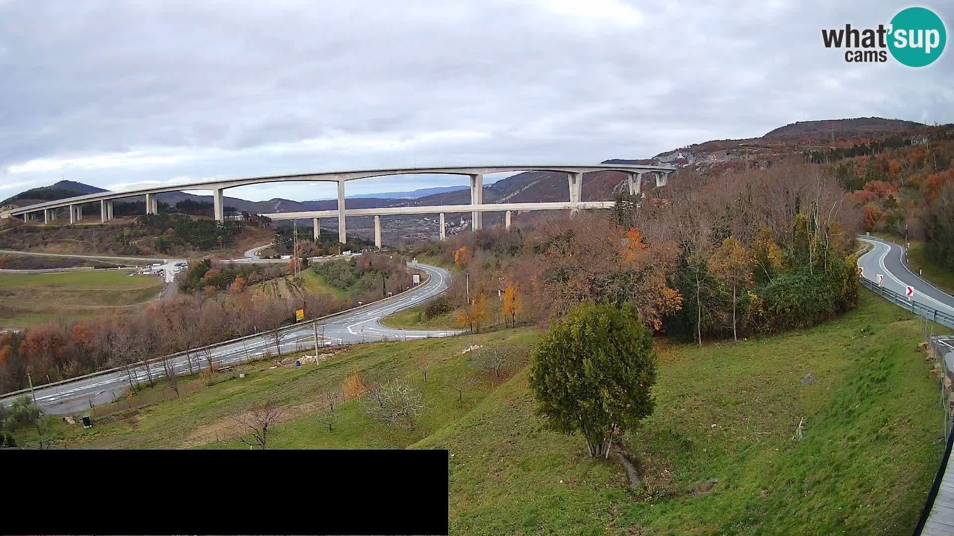 Live cam Črni Kal Viaduc – Viki Burger