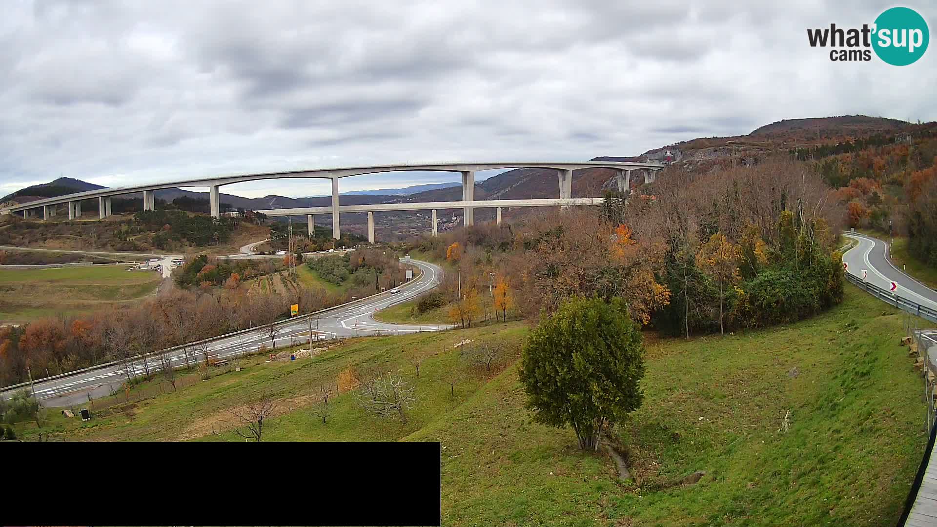 Live cam Črni Kal Viaduc – Viki Burger