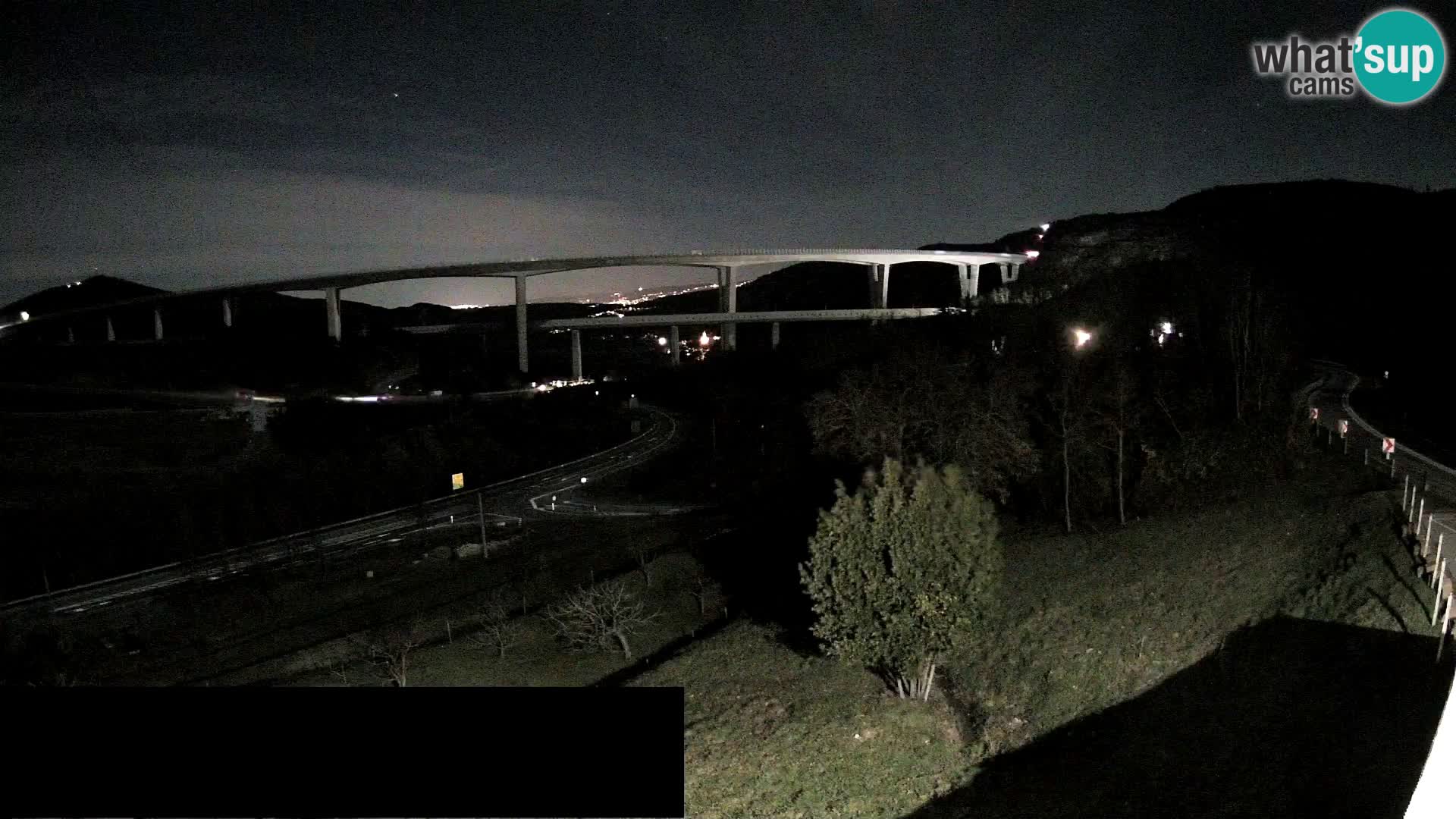 Webcam Črni Kal Viadukt – Viki Burger