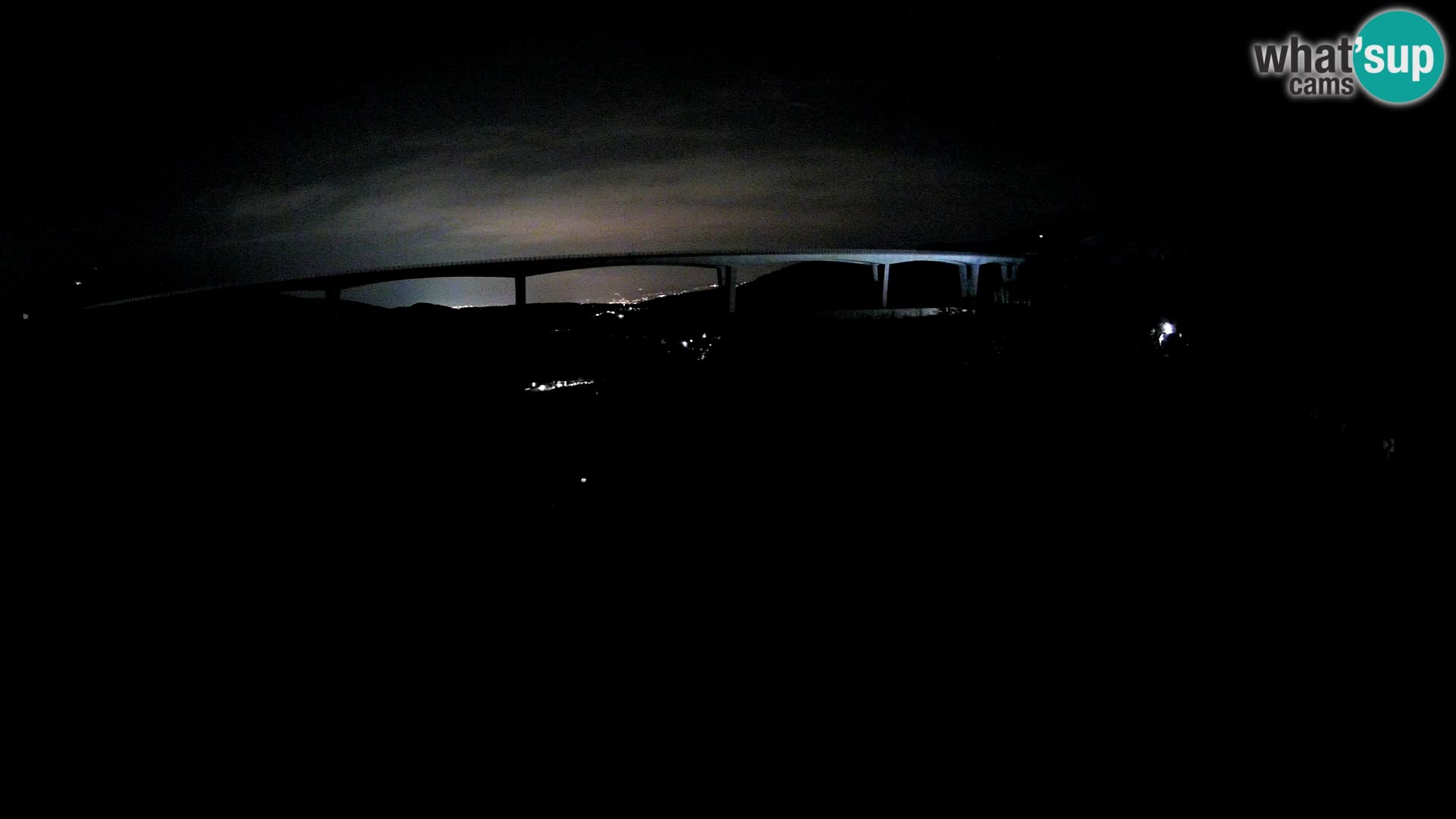 Web kamera Črni Kal Viadukt – pogled sa Viki Burgerja