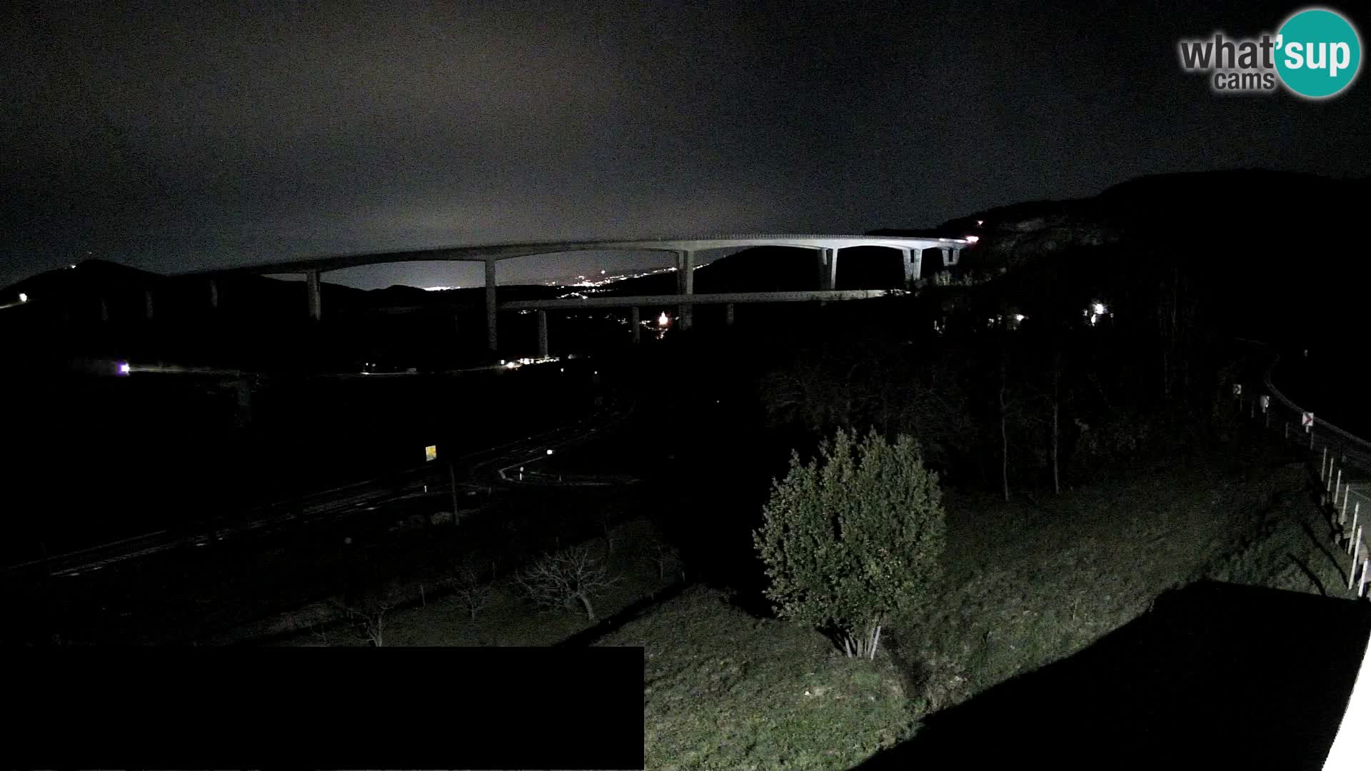 Webcam Črni Kal Viadukt – Viki Burger