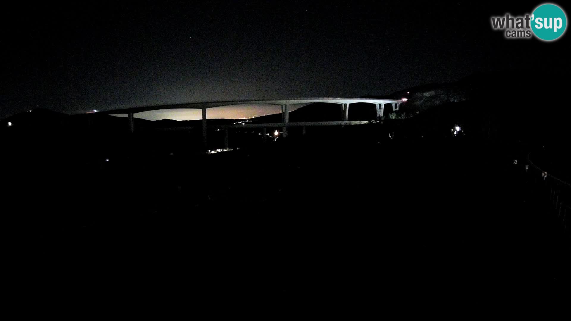 Web kamera Črni Kal Viadukt – pogled sa Viki Burgerja