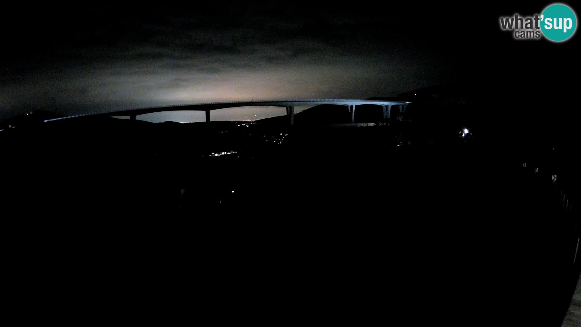 Web kamera Črni Kal Viadukt – pogled sa Viki Burgerja