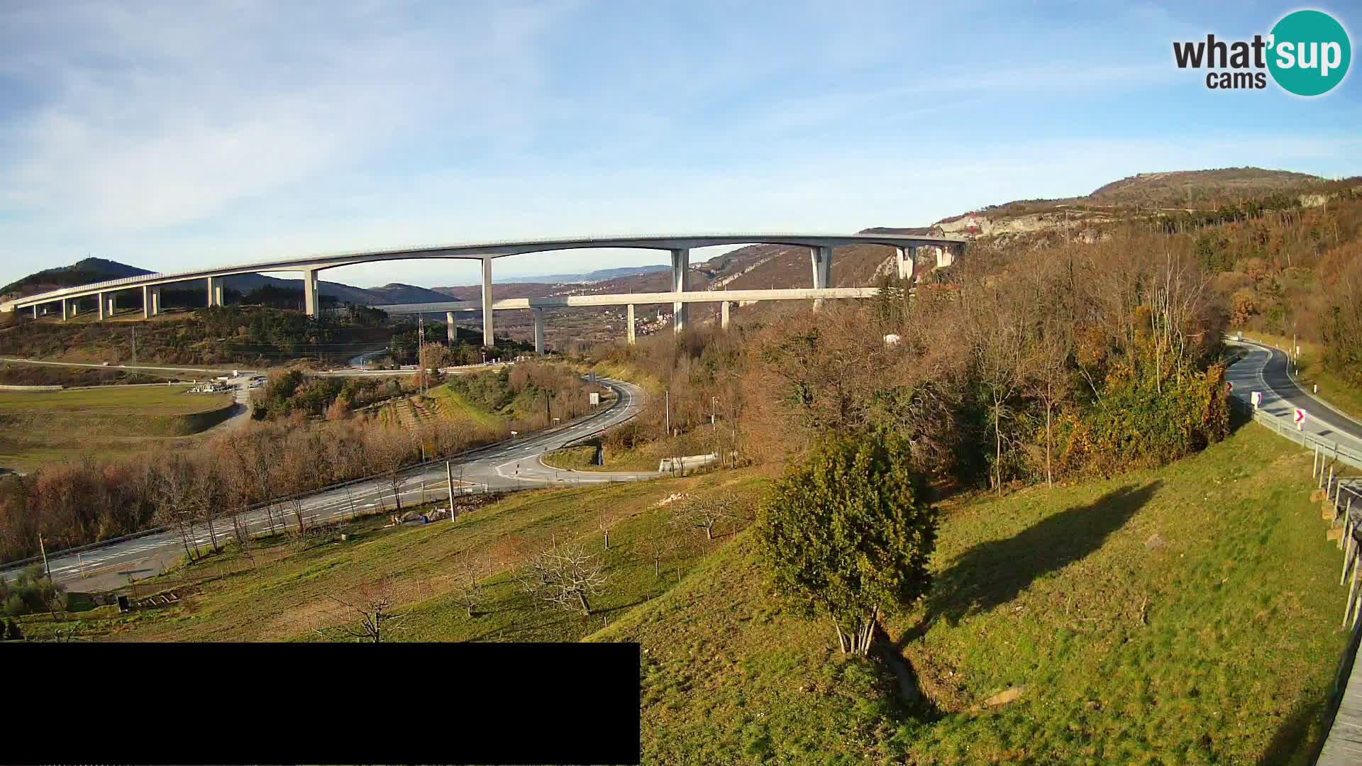 Live cam Črni Kal Viaduc – Viki Burger