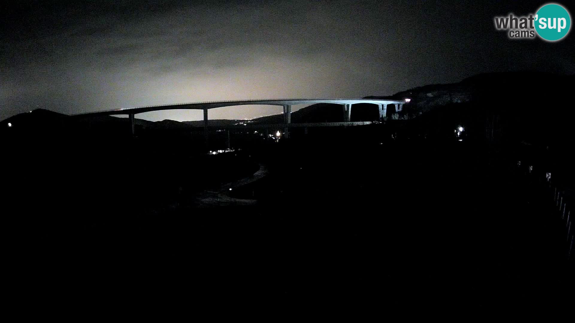 Web kamera Črni Kal Viadukt – pogled sa Viki Burgerja