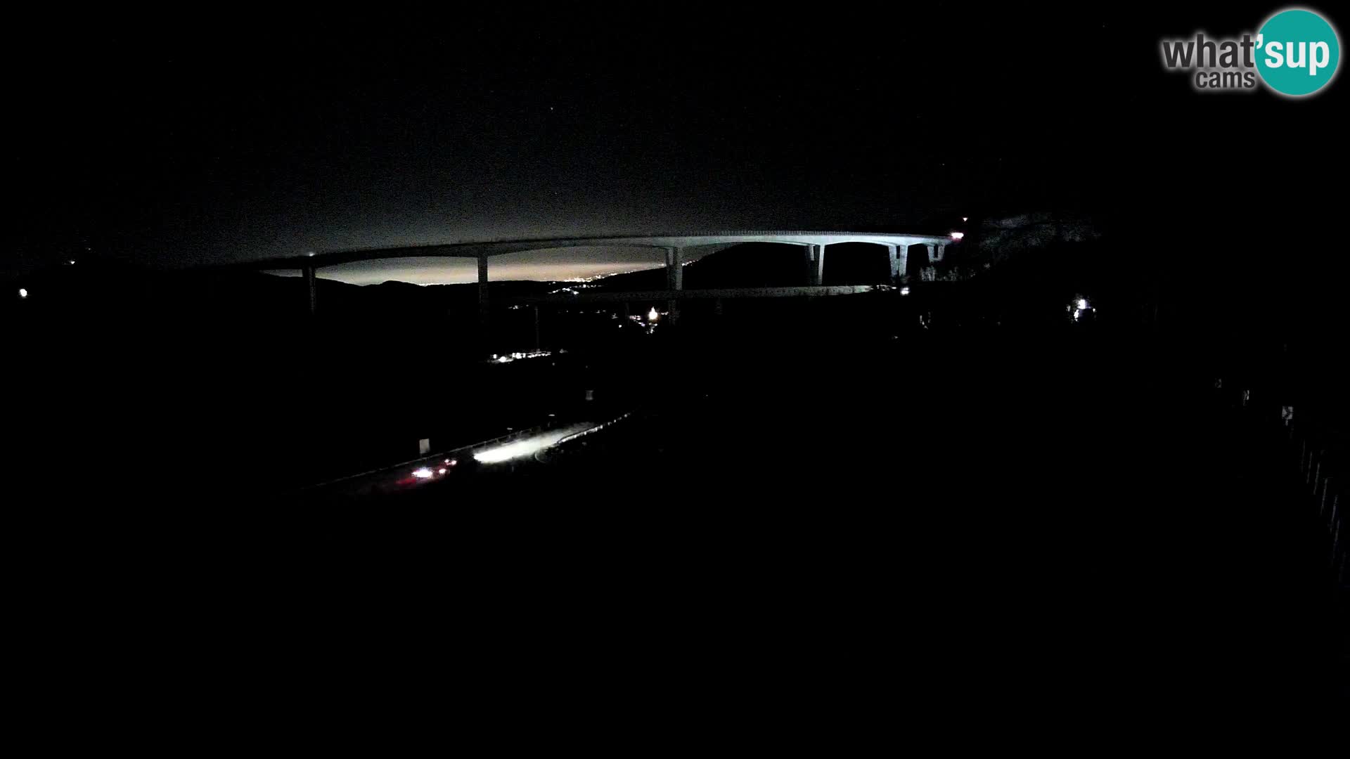 Web kamera Črni Kal Viadukt – pogled sa Viki Burgerja