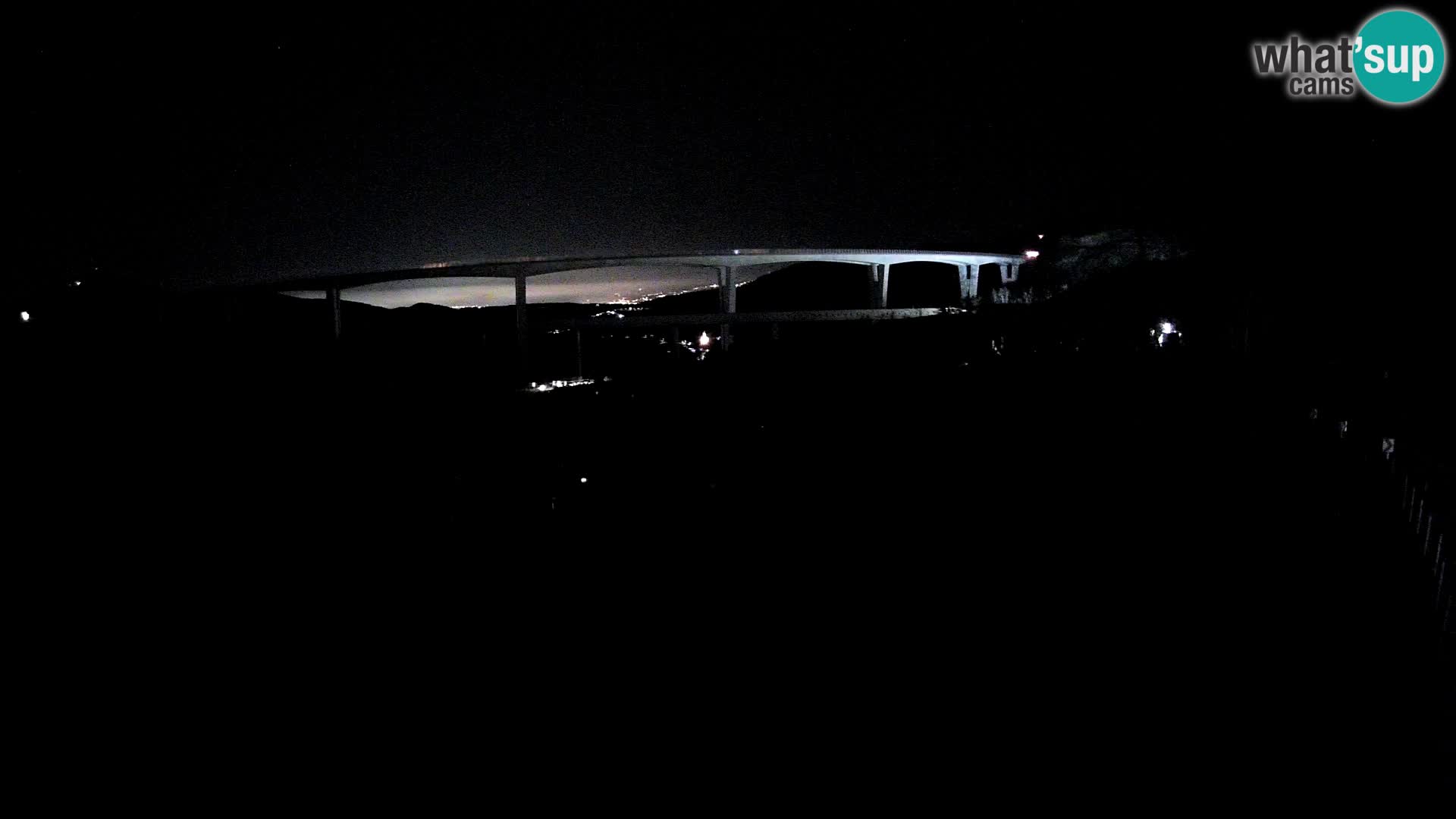 Webcam Črni Kal Viaduct – view from Viki Burger